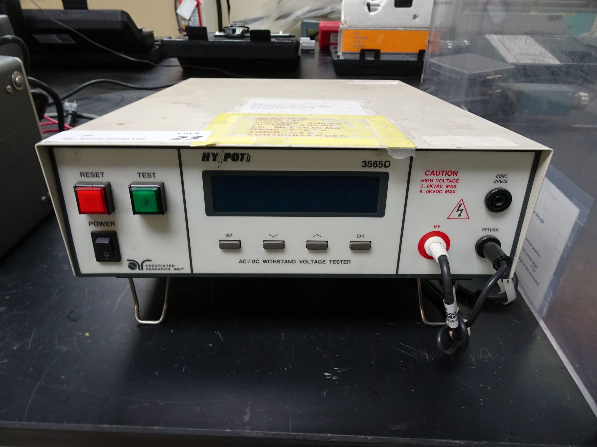 Associated Research Inc.Hipot 2 Series AC/DC Withstand Voltage Tester - Image 2 of 4