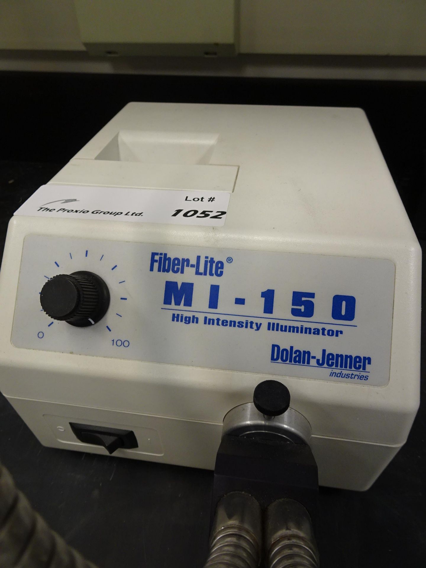(1) Dolan-Jenner Industries Model MI-150 Fiber-Lite Fiber Optic Illuminator With Dual-Head Fiber - Image 2 of 2