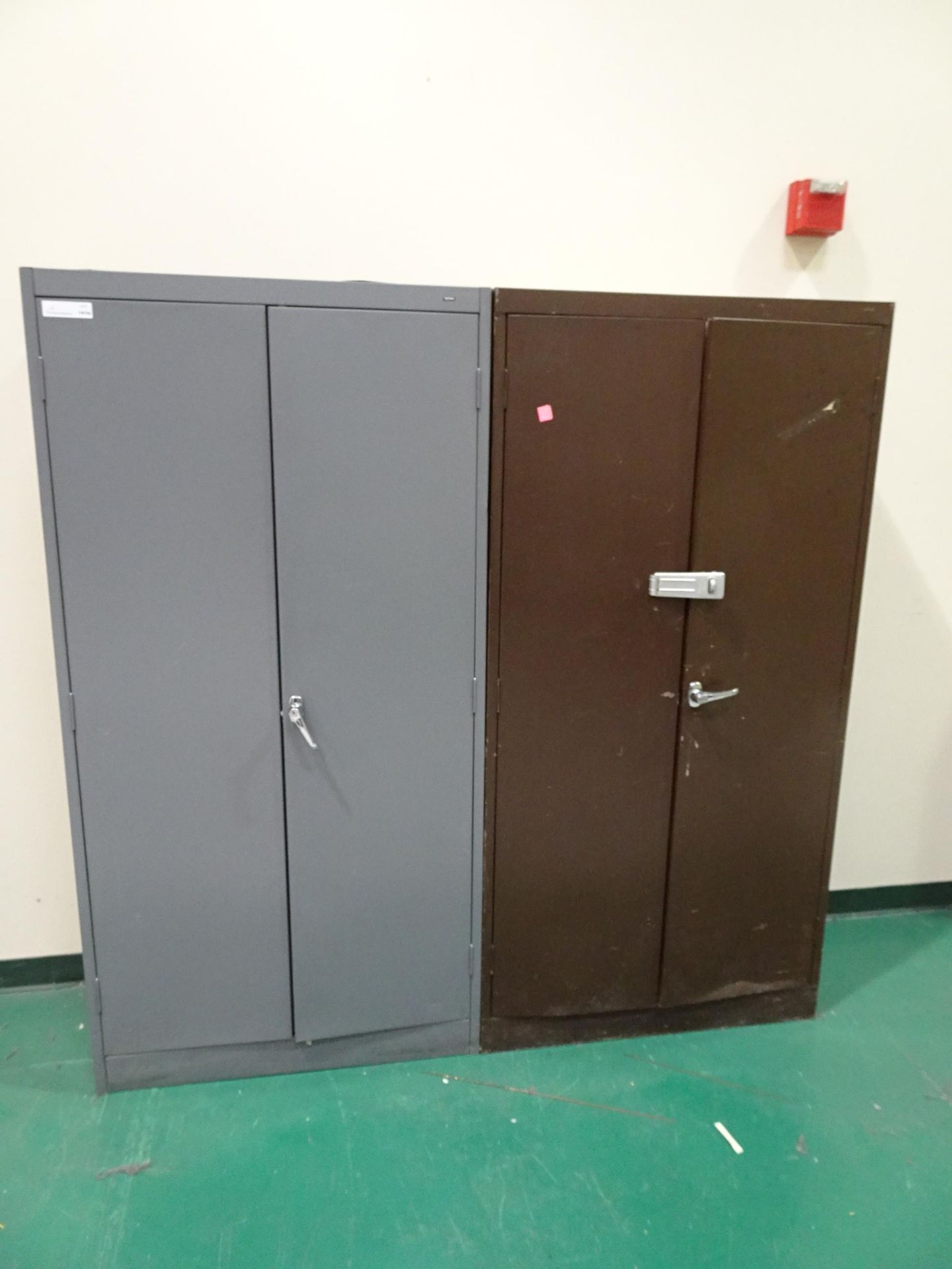(2) D-Door Metal Storage Cabinets And Contents, Contents Include But Not Limited To: Various