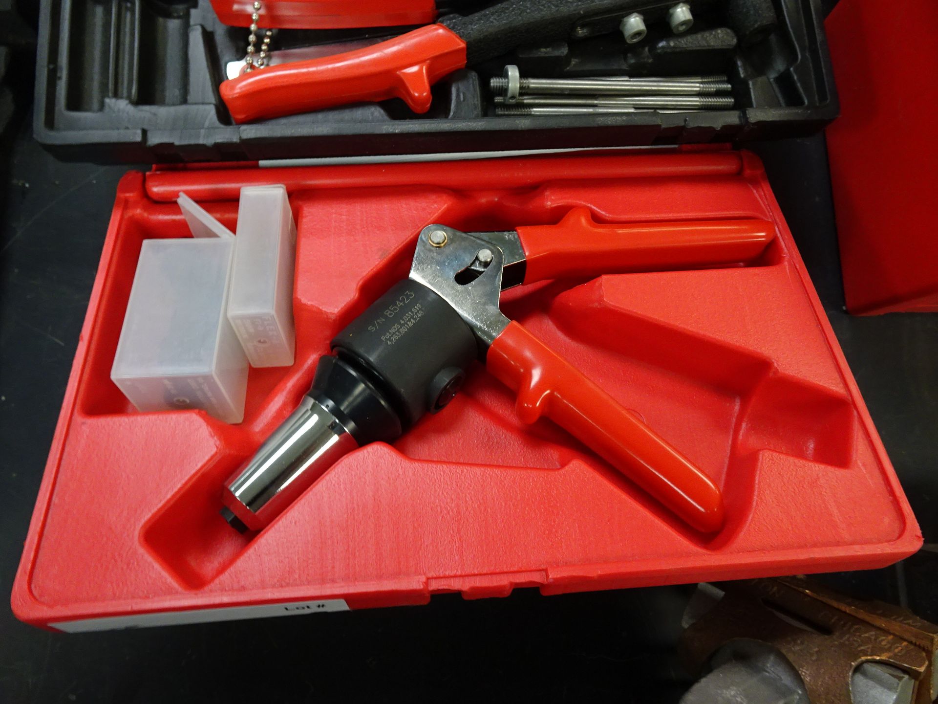 (1) Marston Thread Setter Kit (1) Huck International Rivet Gun / Thread Setter - Image 3 of 3