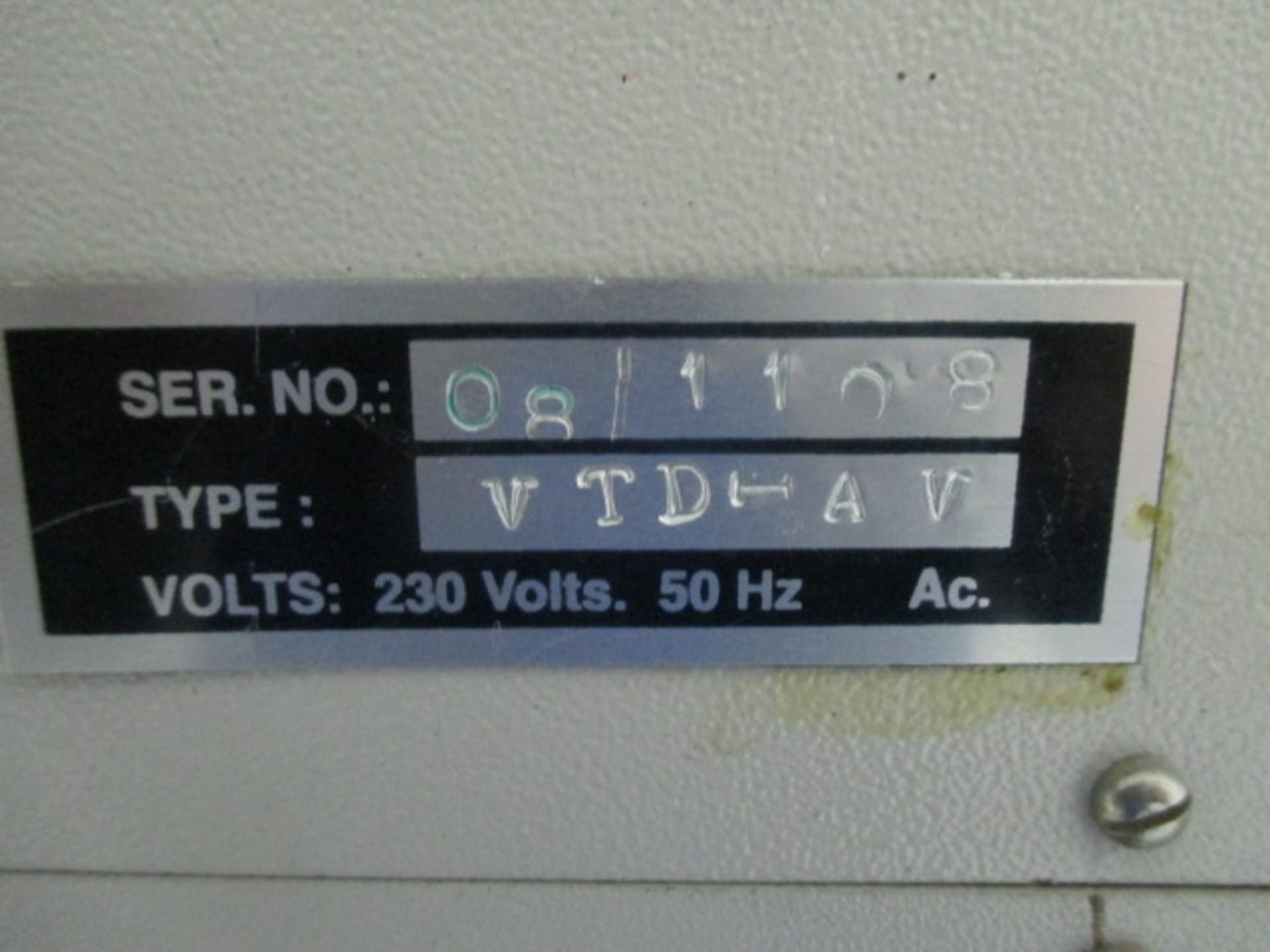 Veego tablet disintegration tester, type VTD-AV, two sample stations, with controls and display, - Image 8 of 8
