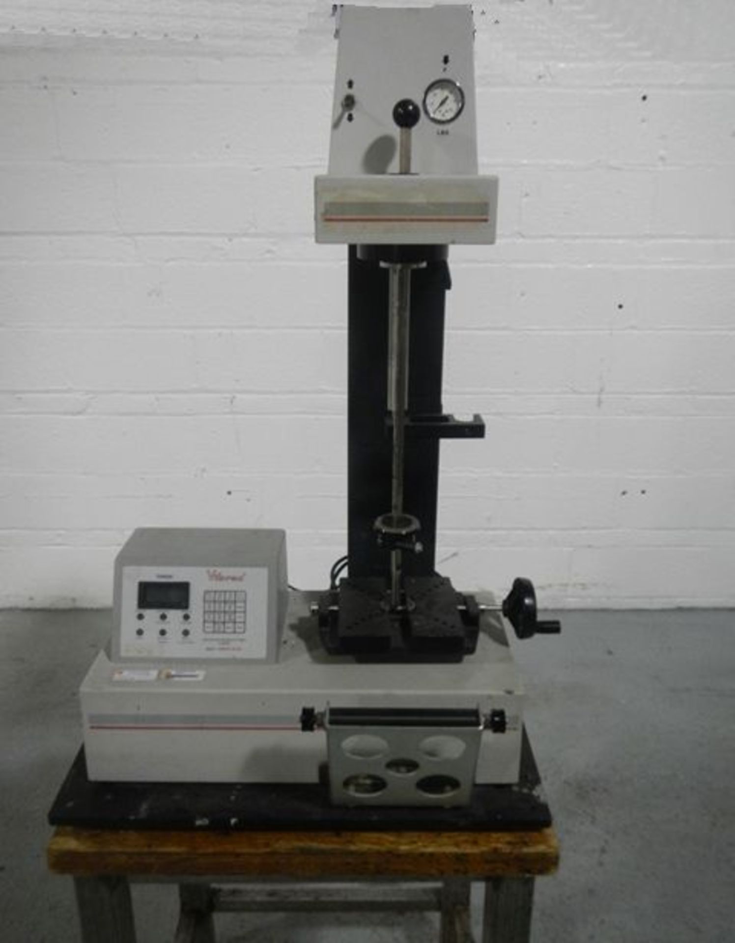 Vibrac cap torque tester, model 1520A, rated 50# with controls, serial# 940066. - Image 2 of 7