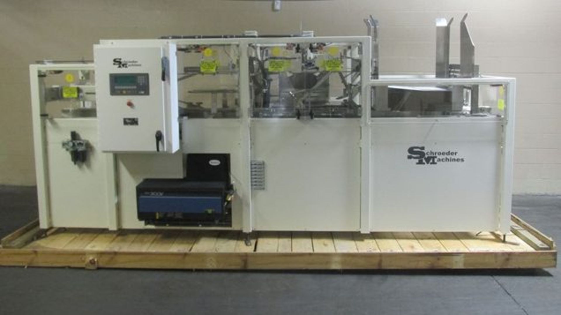 Schroeder Machine Case Packer, Model 2500