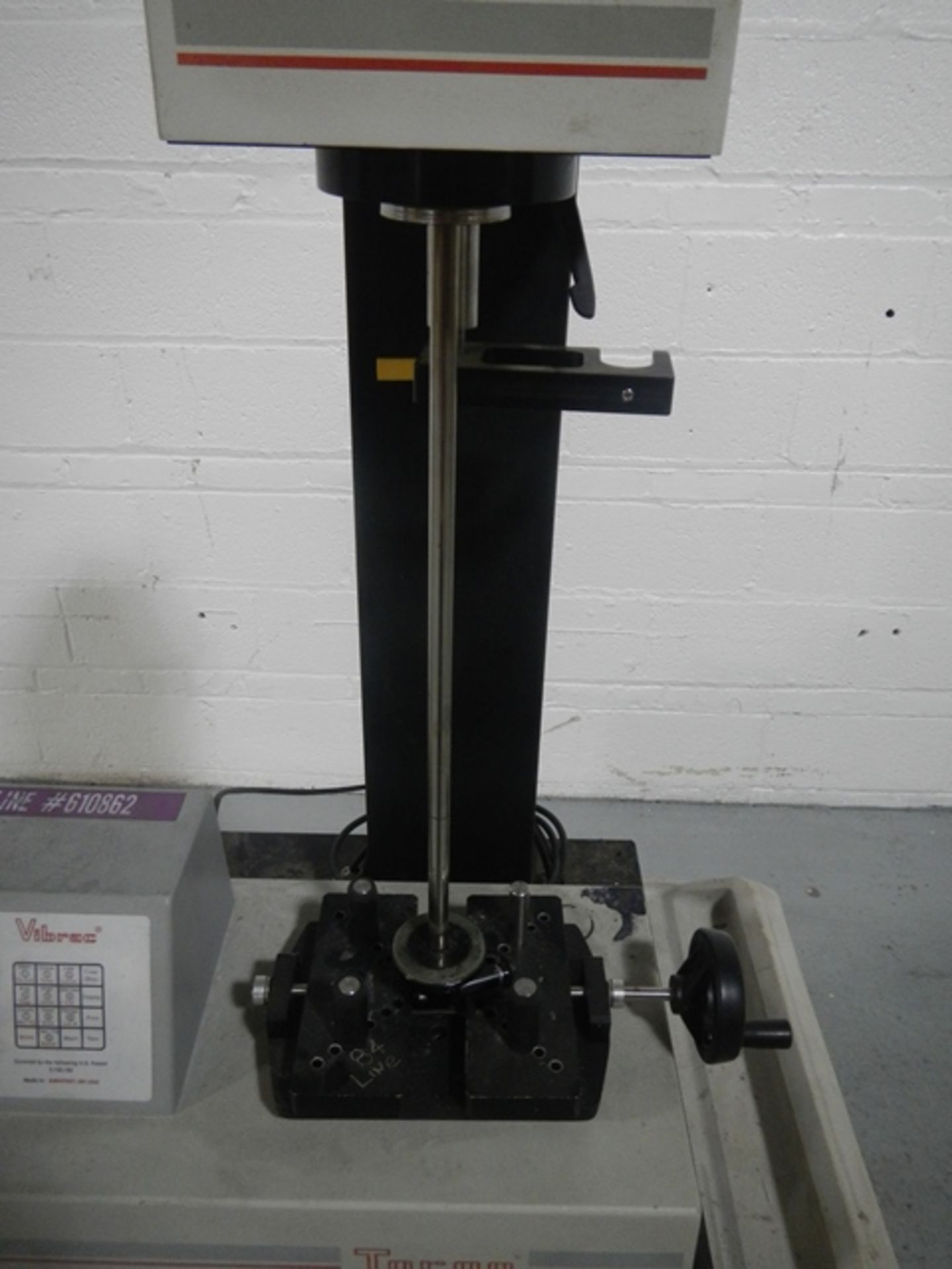 Vibrac cap torque tester, model 1520A, rated 50# with controls. - Image 5 of 7