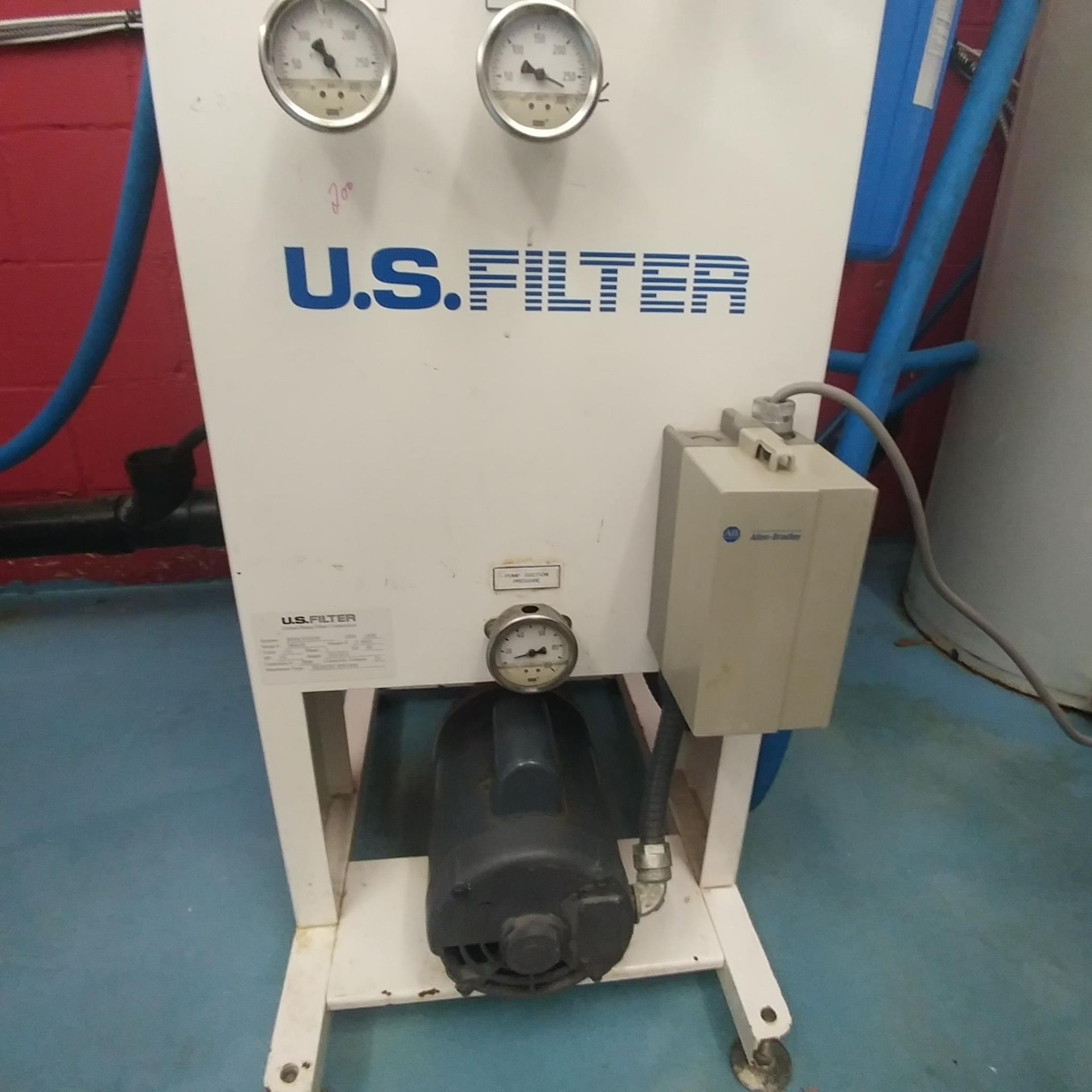 US Filter Reverse Osmosis water system with control panel 115V **See Auctioneers Note** - Image 4 of 12