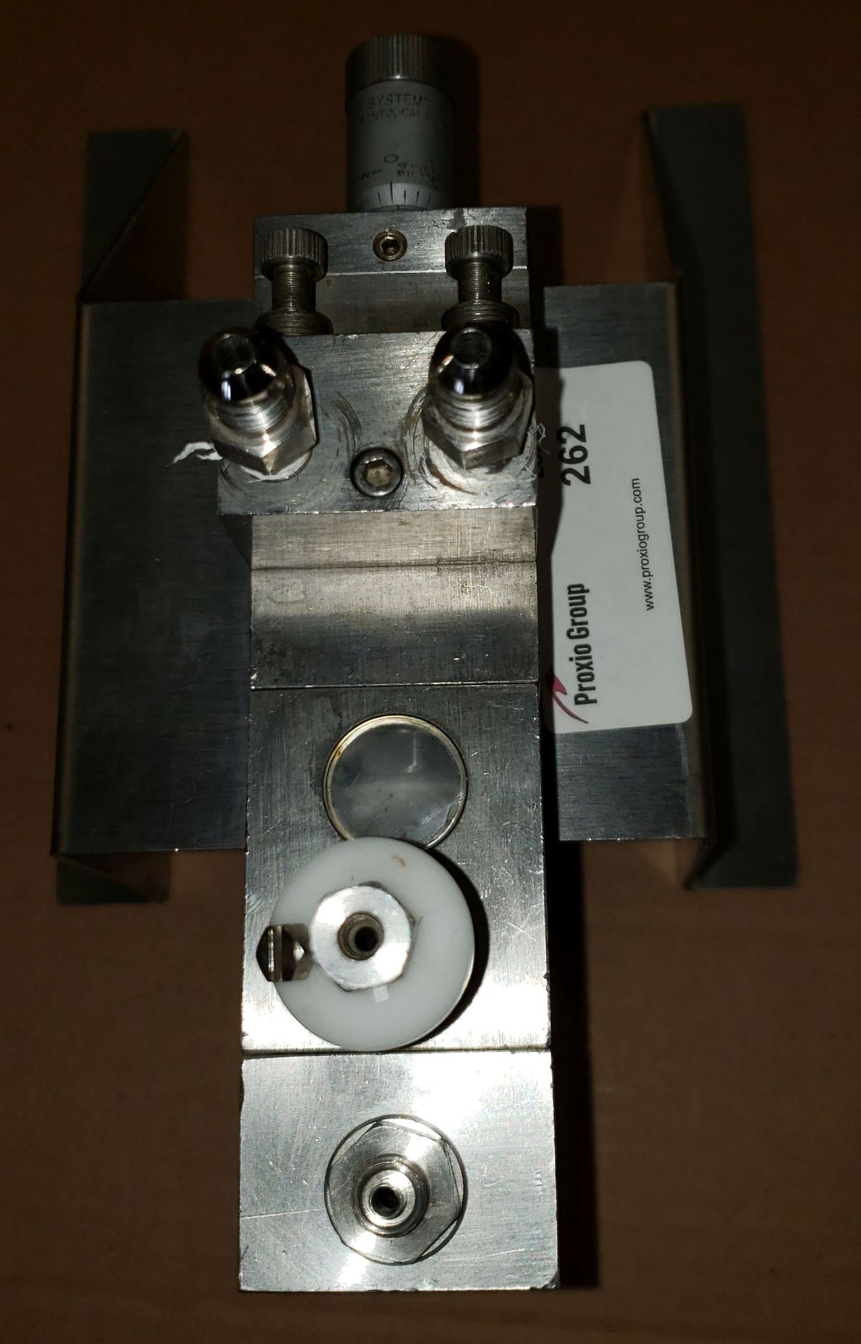 HIBAR Piston Filler Model 1B Check Valve All Stainless Steel with stand **Auctioneers Note** - Image 13 of 13
