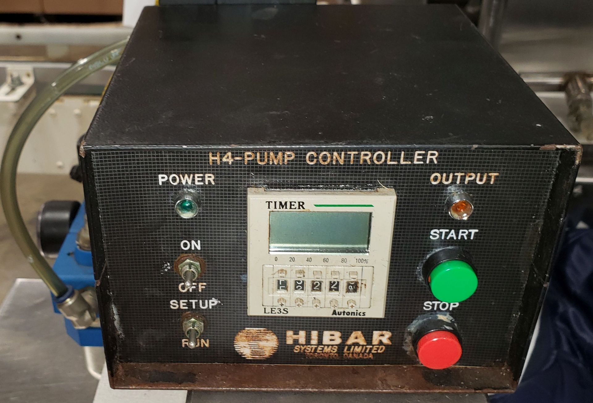 HIBAR Piston Filler Model 5FC Check Valve Type 500ML Fill with control box **See Auctioneers Note** - Image 7 of 8