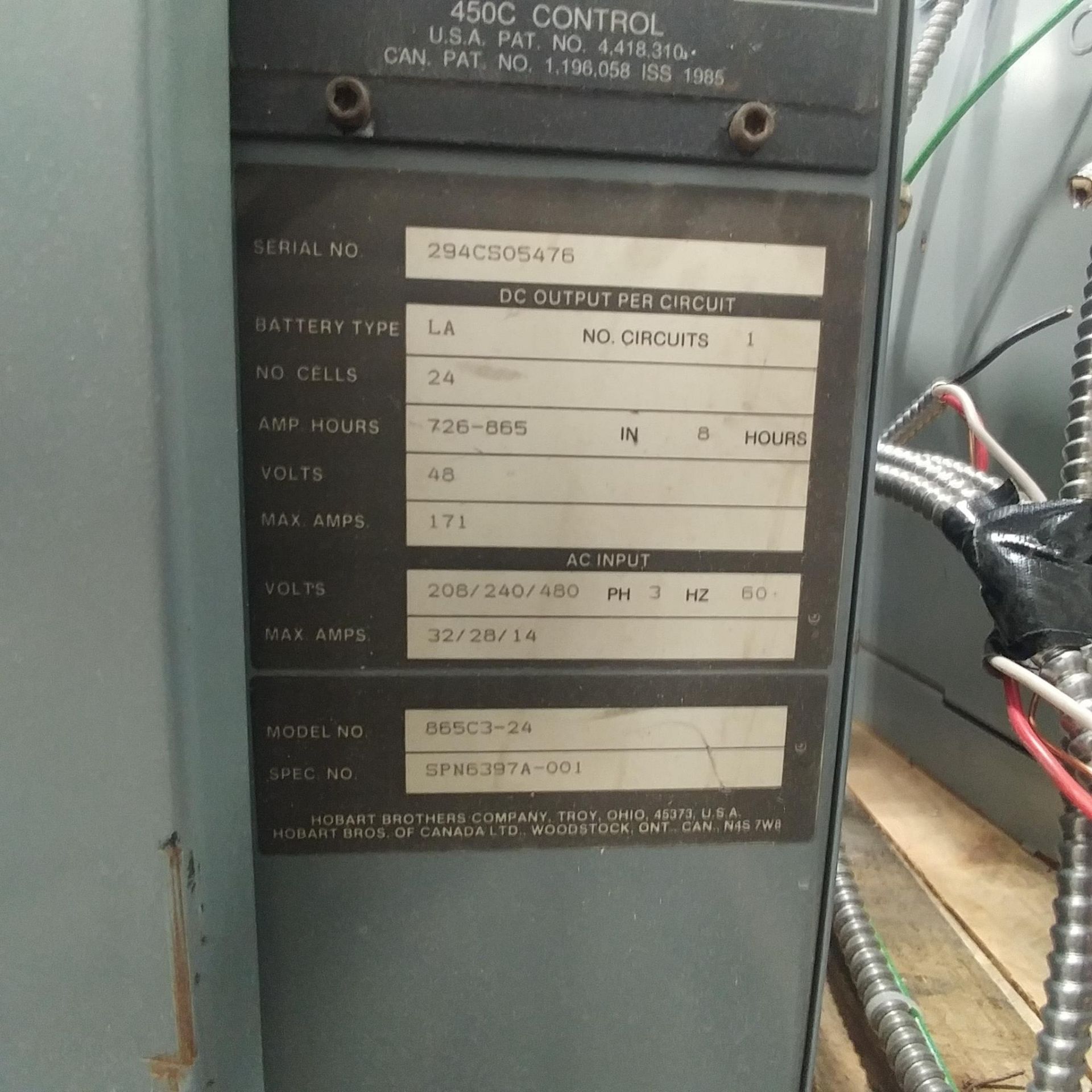 Toyota Electric Forklift Truck - 3 Stage - c/w chargers - 5000 lb capacity - Image 22 of 28