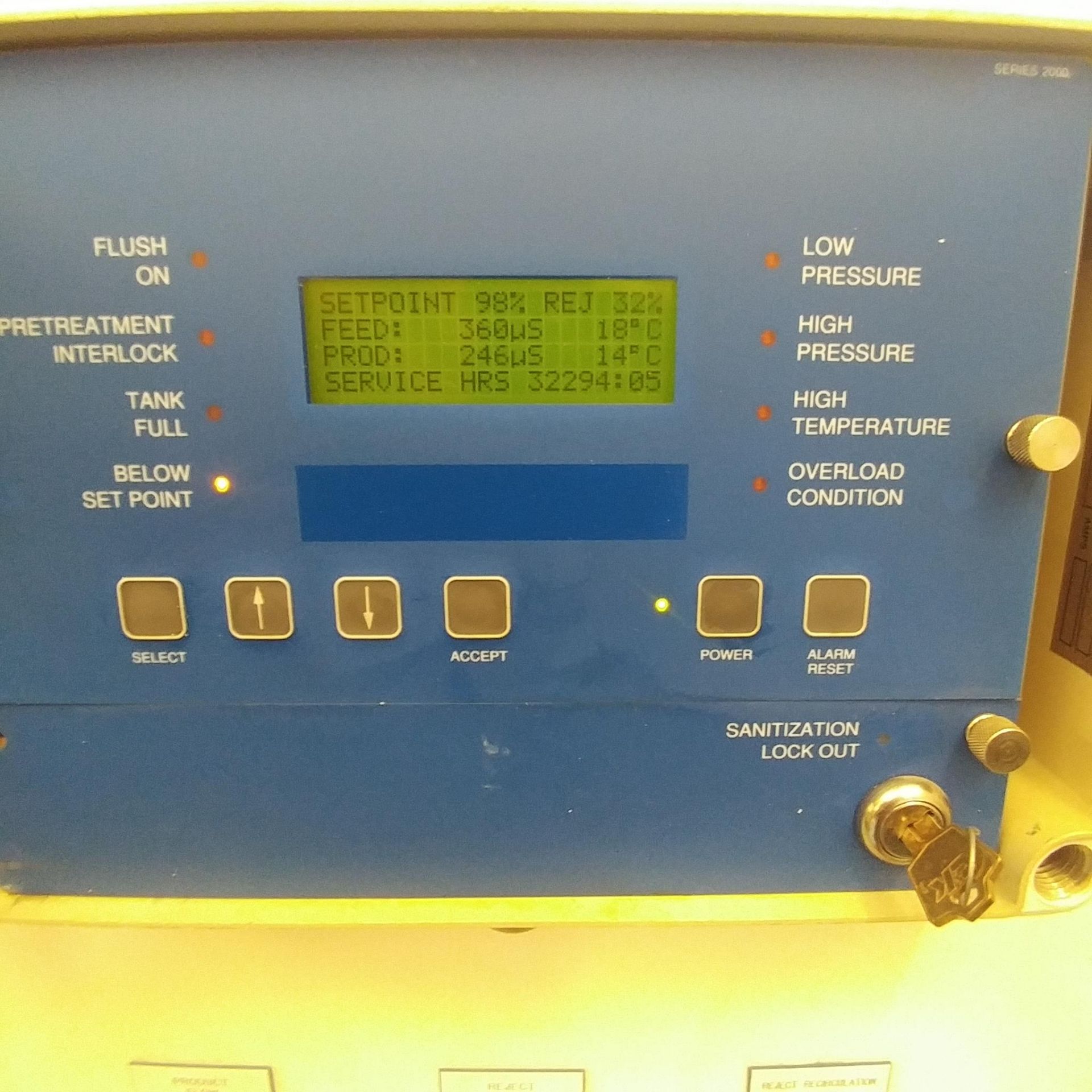 US Filter Reverse Osmosis water system with control panel 115V **See Auctioneers Note** - Image 5 of 12