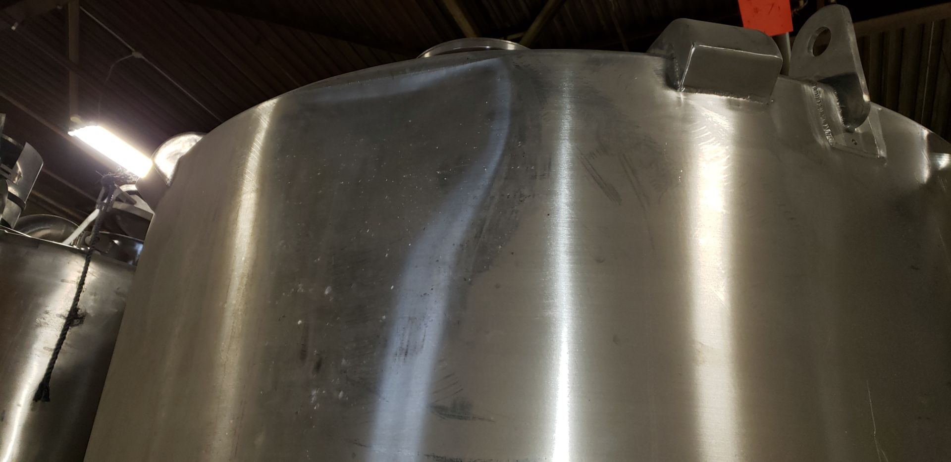 4270 L (1128 USG) Stainless Steel Tank Closed Top w/Manhole **See Auctioneers Note** - Image 14 of 15