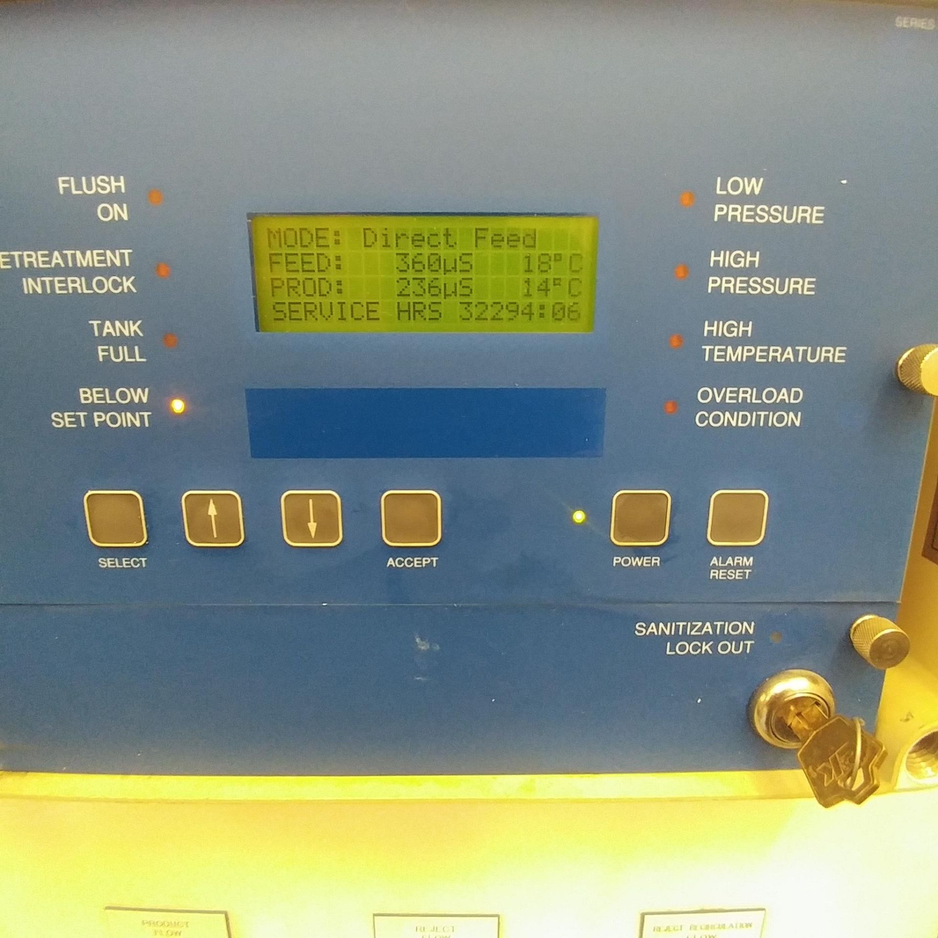 US Filter Reverse Osmosis water system with control panel 115V **See Auctioneers Note** - Image 6 of 12