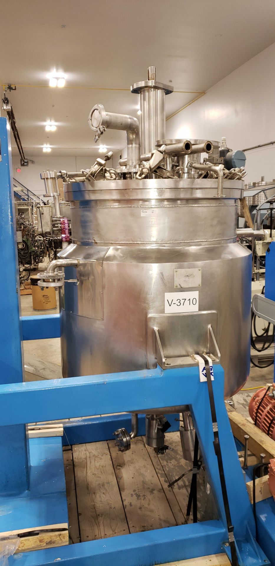 FRYMA VME250 Homogenizing Vacuum Mixer W/ High Shear & Sweep Agitation