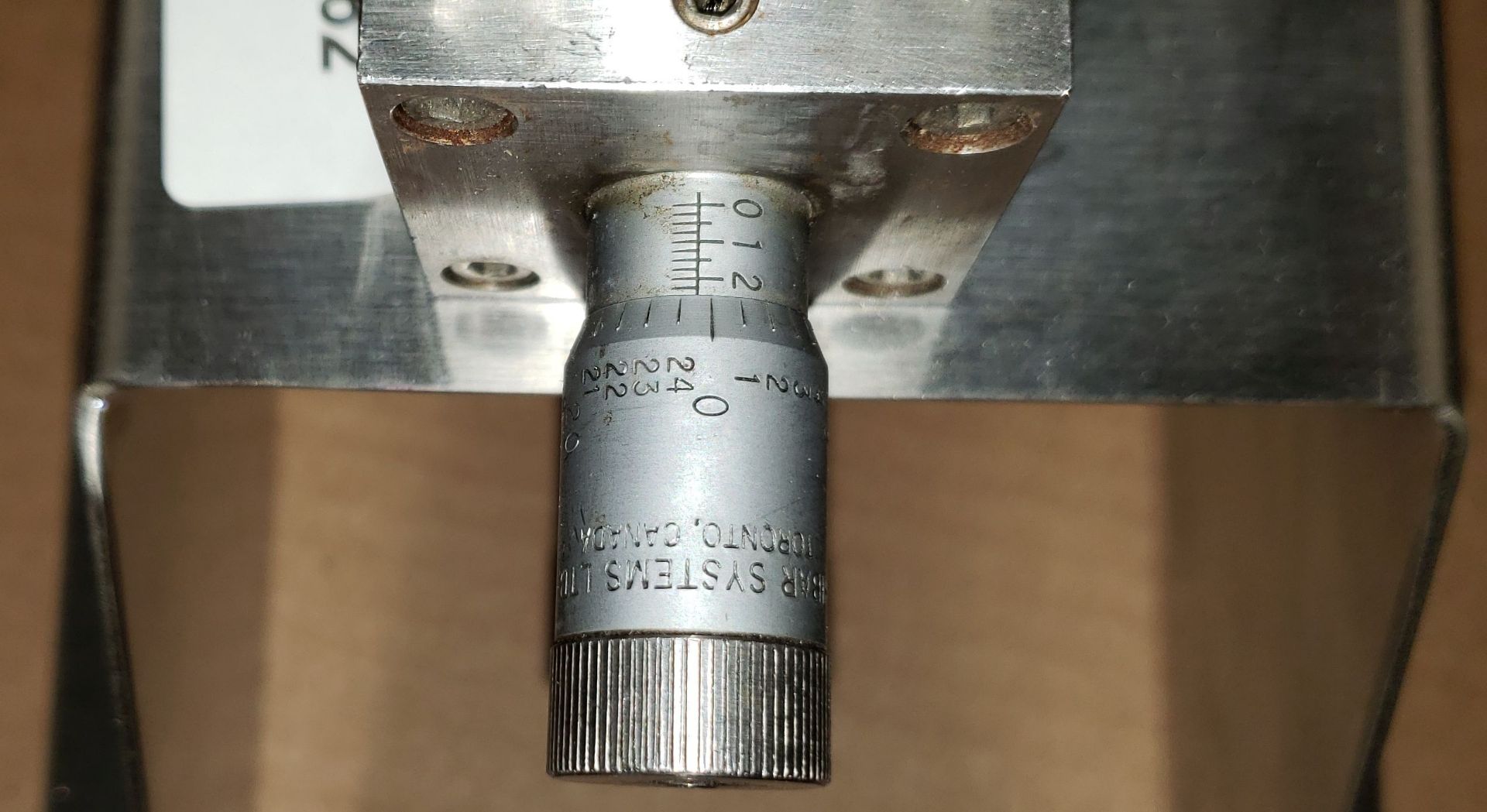 HIBAR Piston Filler Model 1B Check Valve All Stainless Steel with stand **Auctioneers Note** - Image 8 of 13