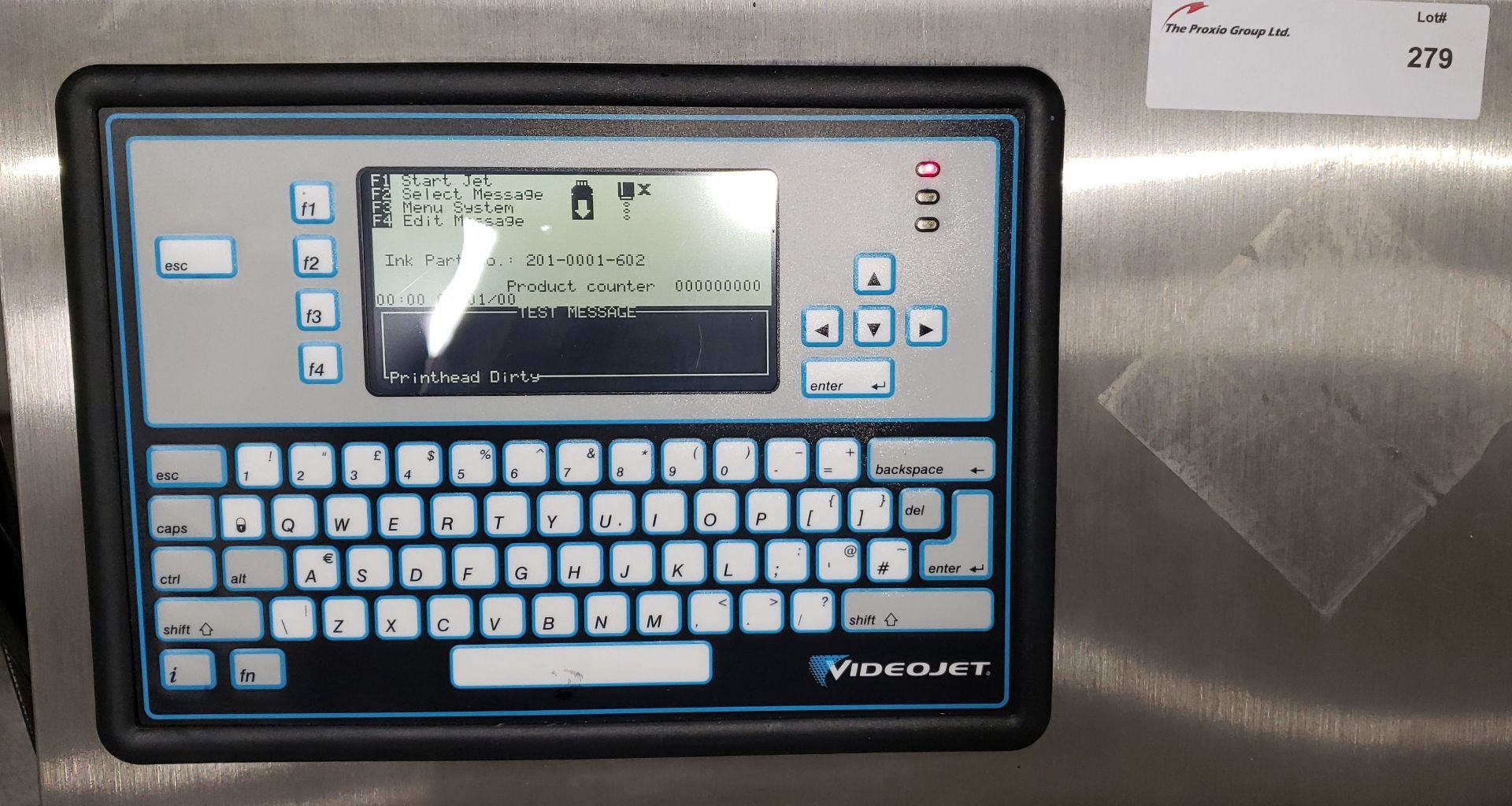 VideoJet 46s inkjet printer, with print head - Image 3 of 11
