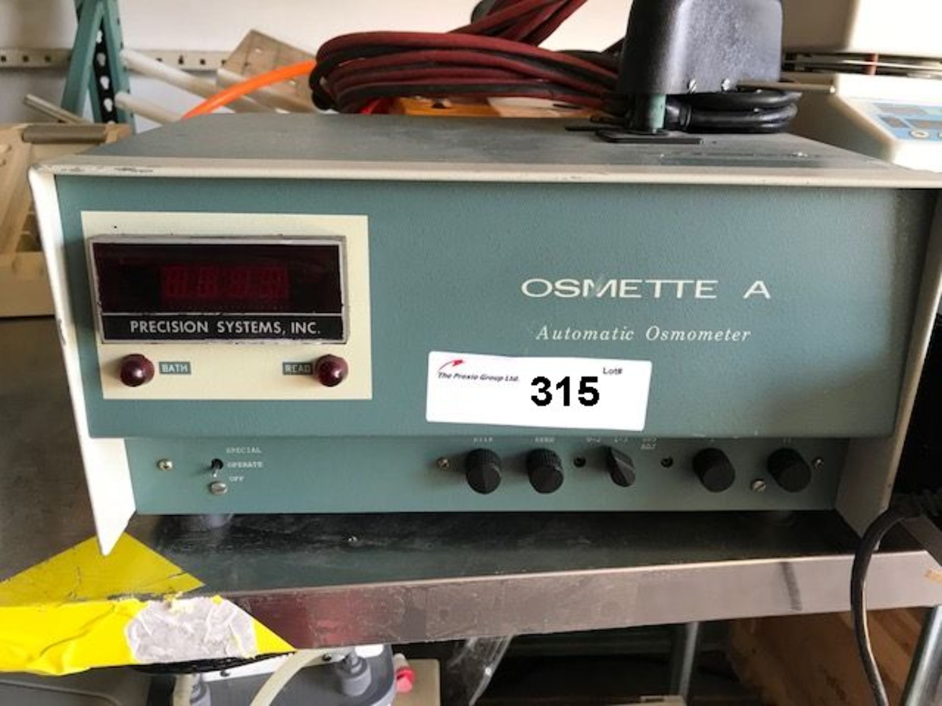 Precision Systems Inc Automatic Osometer Model 5002