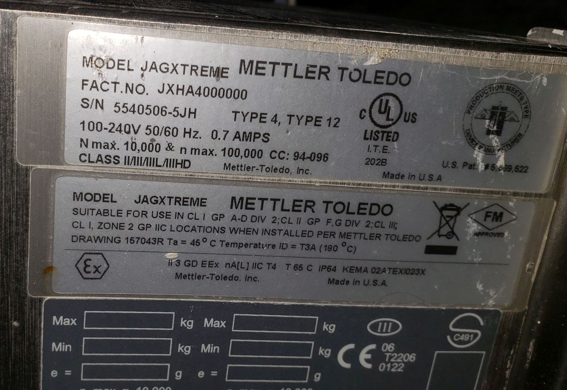 Mettler Toledo Platform scale, model KA32S. - Image 6 of 6
