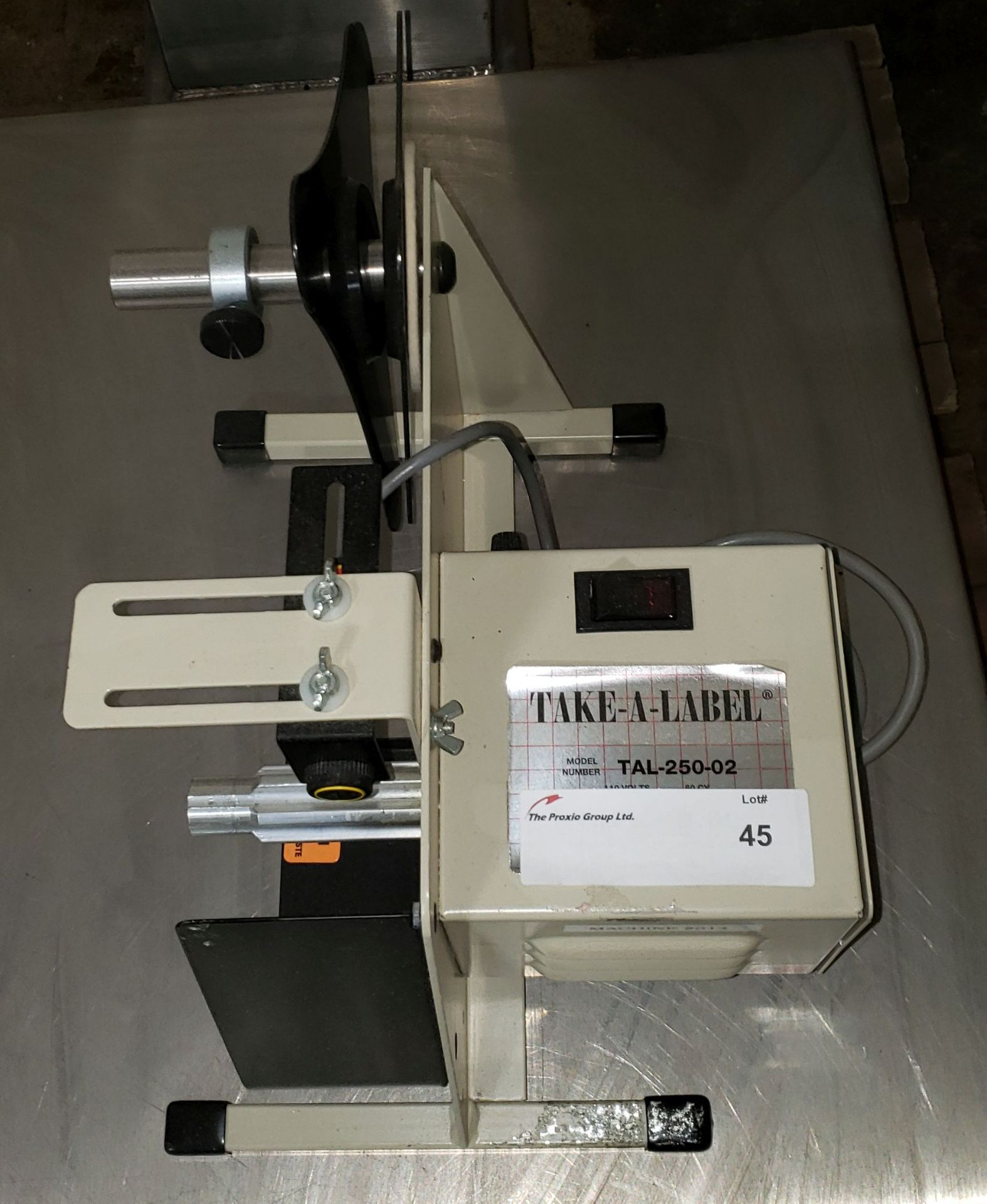 Take-A-Label Table Top Label Dispenser