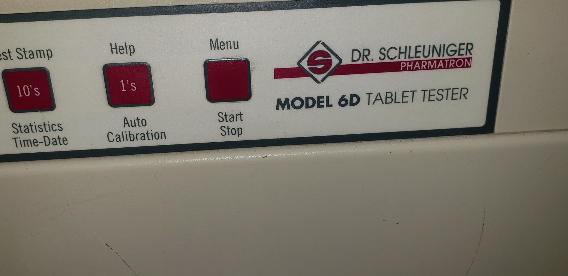 Dr. Schleuniger Pharmatron tablet hardness tester - Image 3 of 6