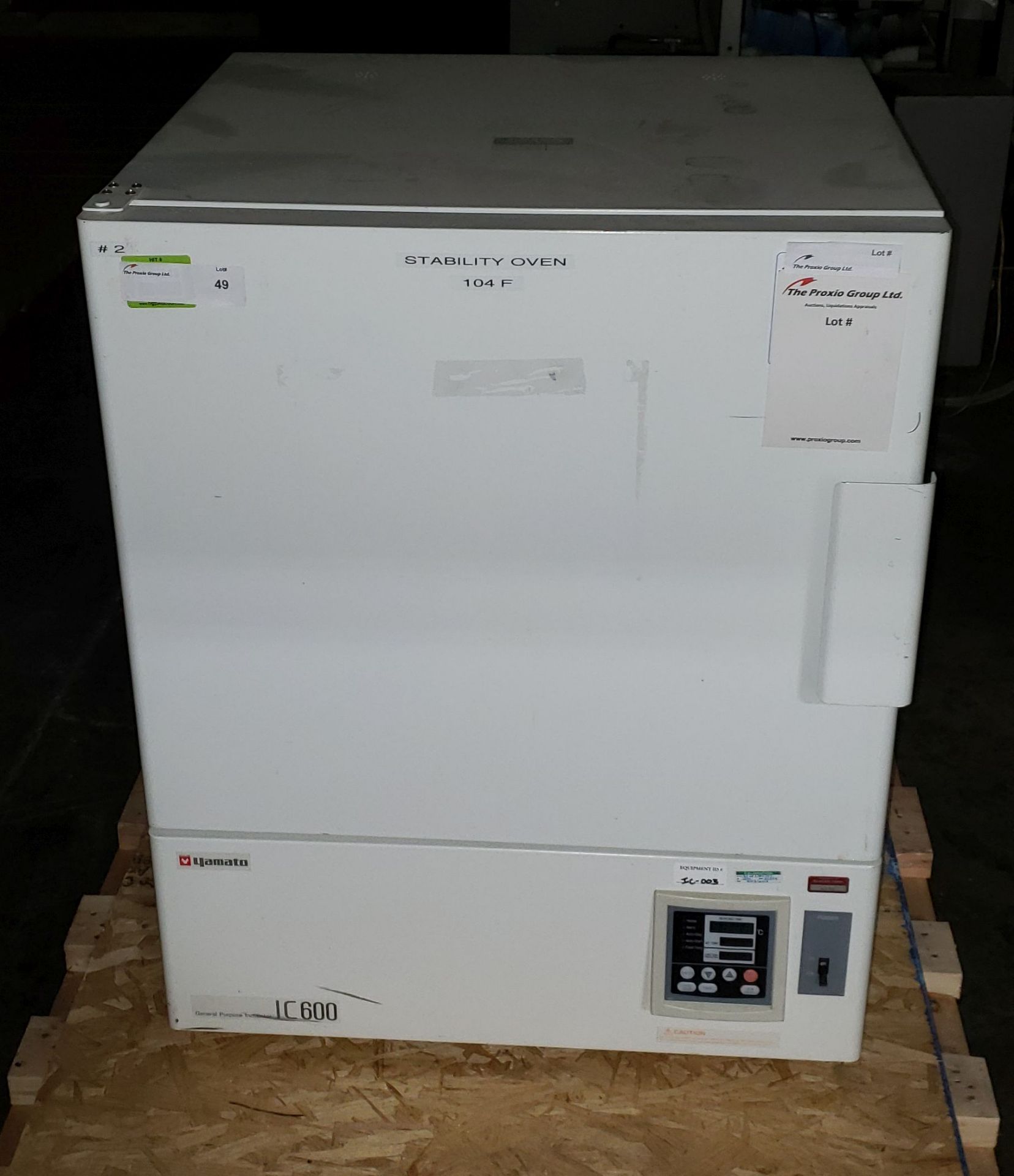 Yamato IC600 General purpose incubator - Image 2 of 5