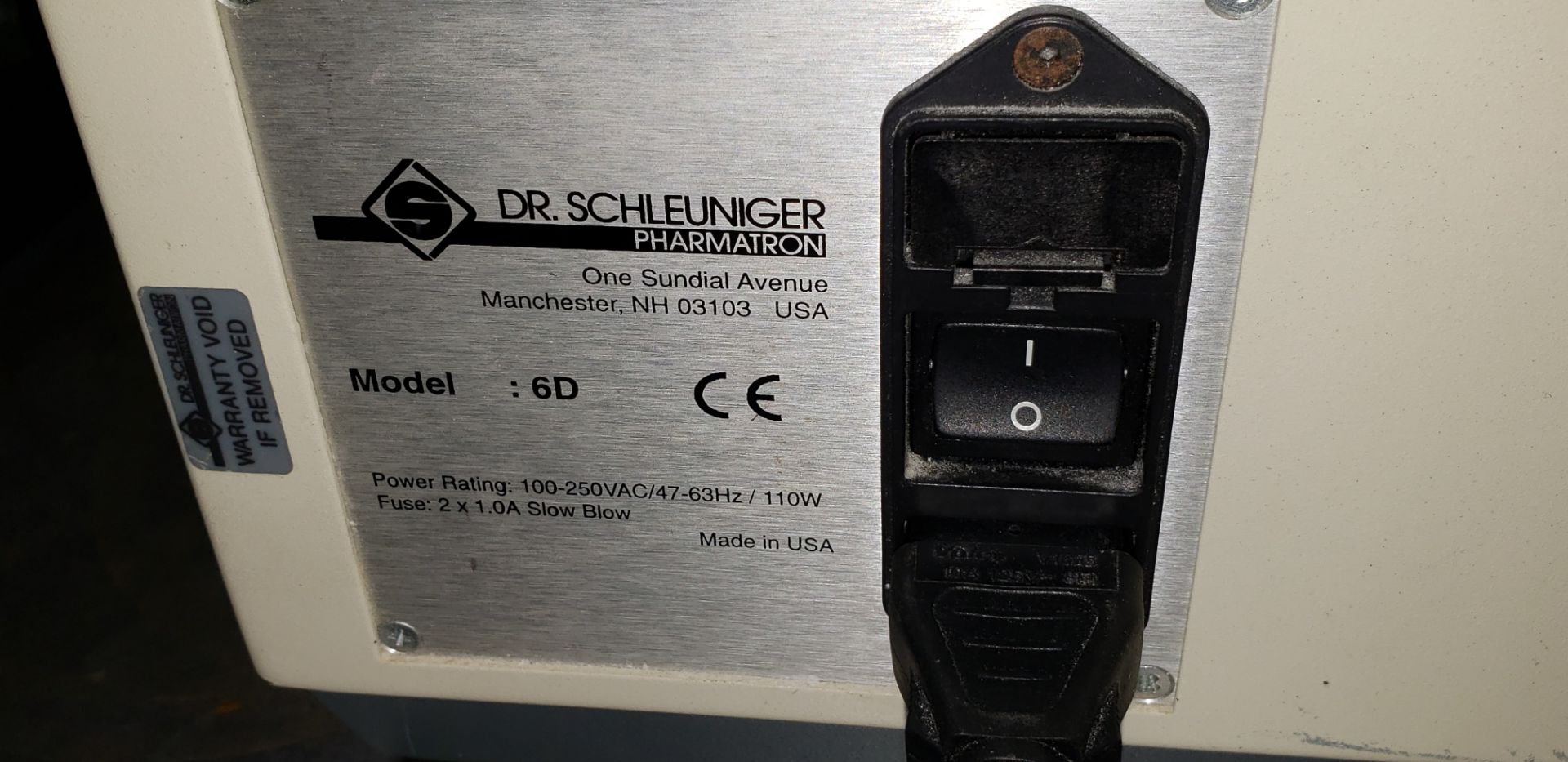 Dr. Schleuniger Pharmatron tablet hardness tester - Image 5 of 6