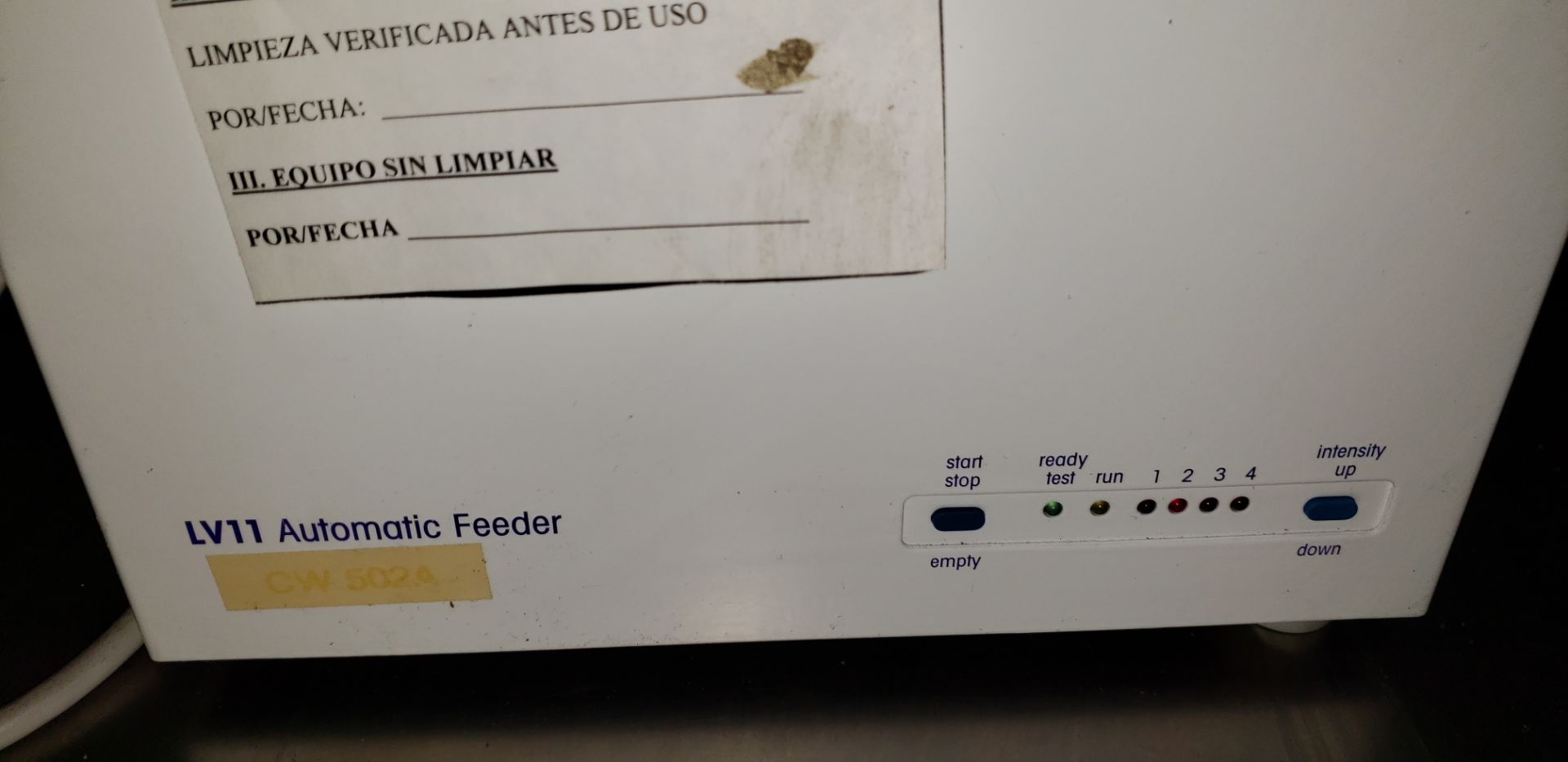 Mettler Toledo LV-11 Automatic Feeder, 110v - Image 2 of 3