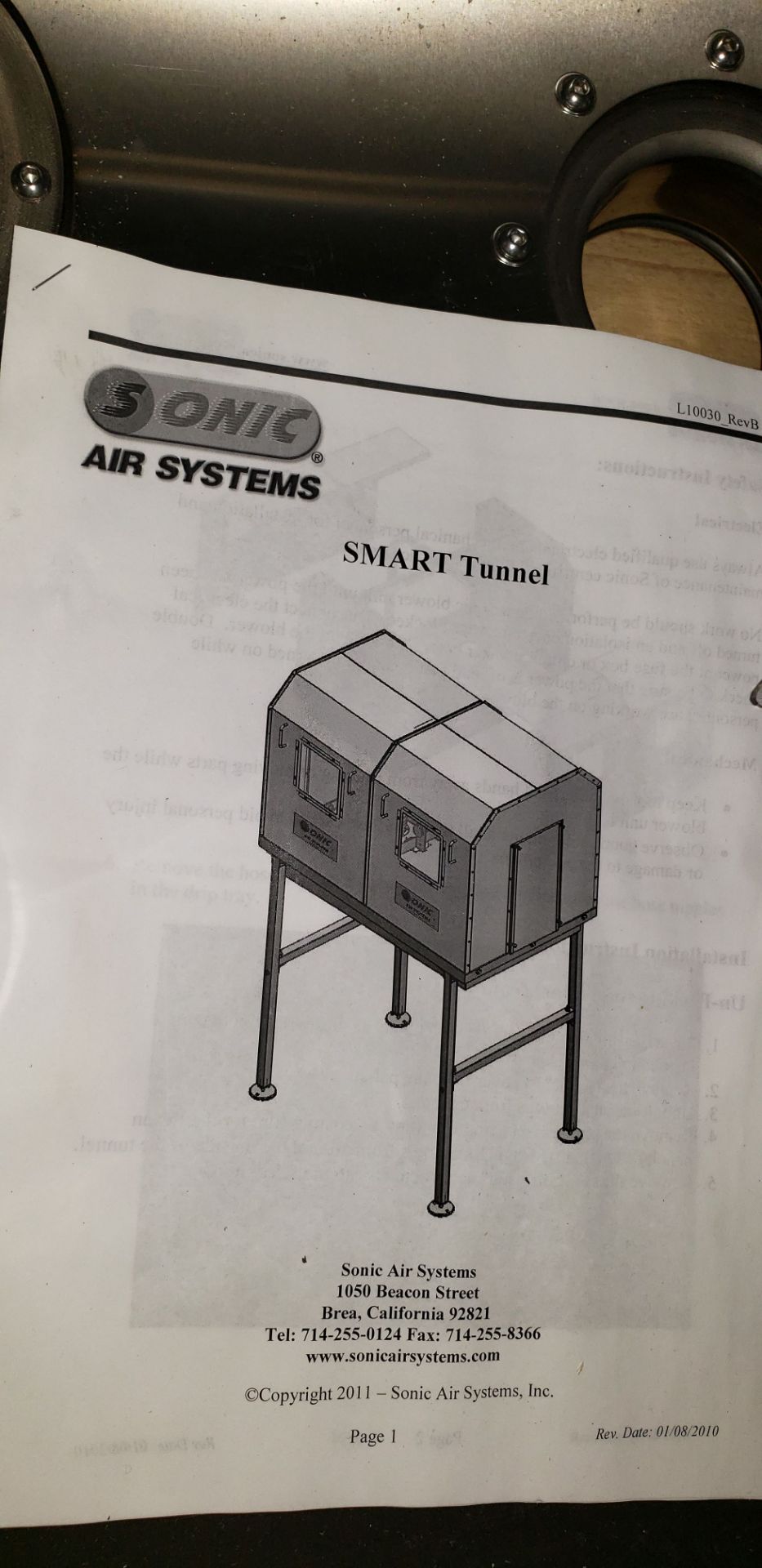 Unused Sonic Systems Air Knife System - Image 7 of 19