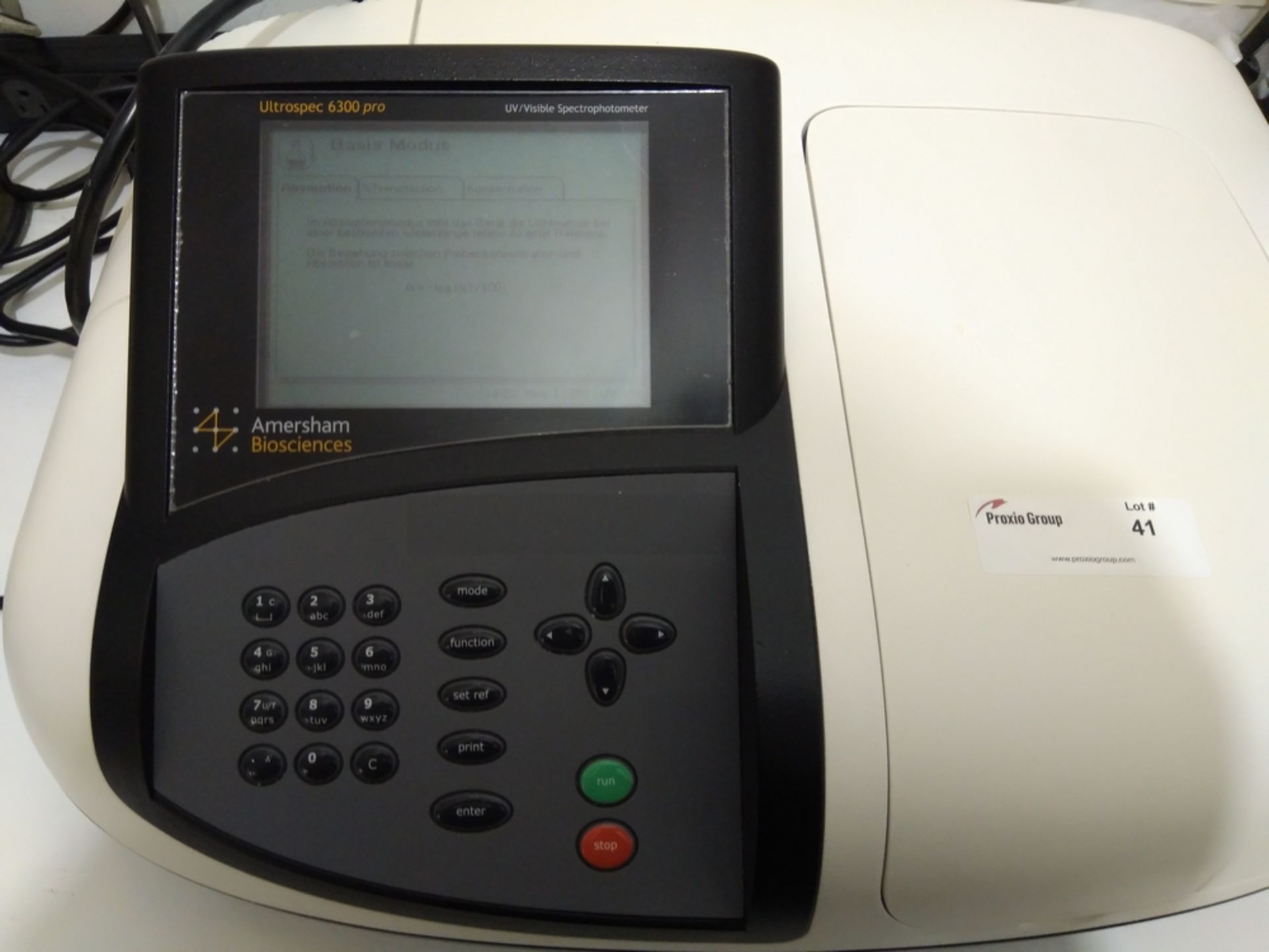 Pharmacia UV/Vis. Ultrospec 6300 Pro Spectrophotometer - Image 5 of 5