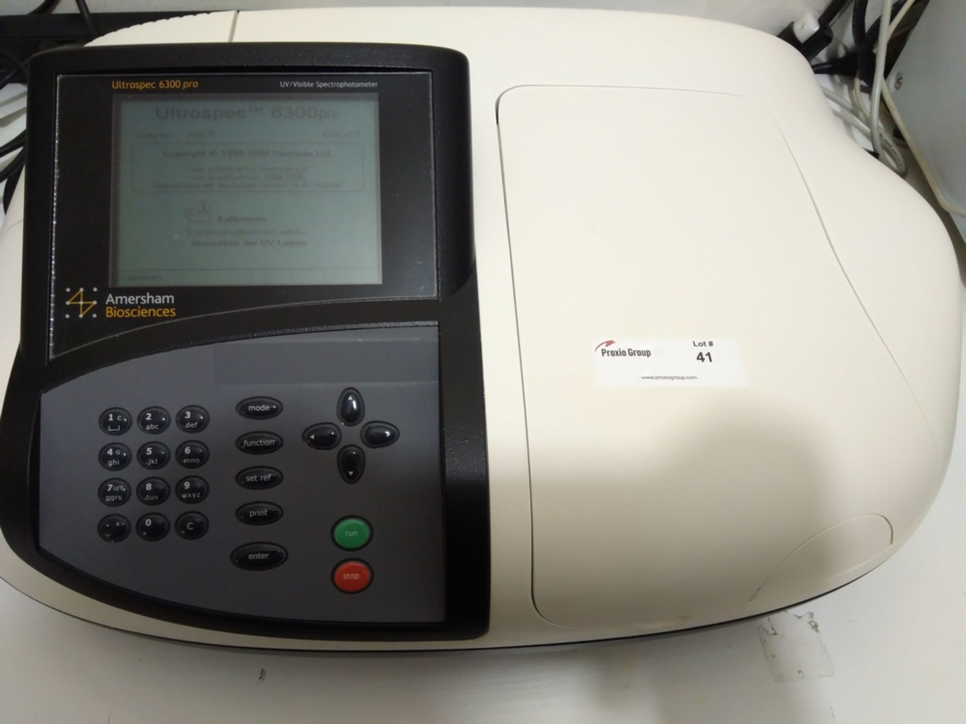Pharmacia UV/Vis. Ultrospec 6300 Pro Spectrophotometer
