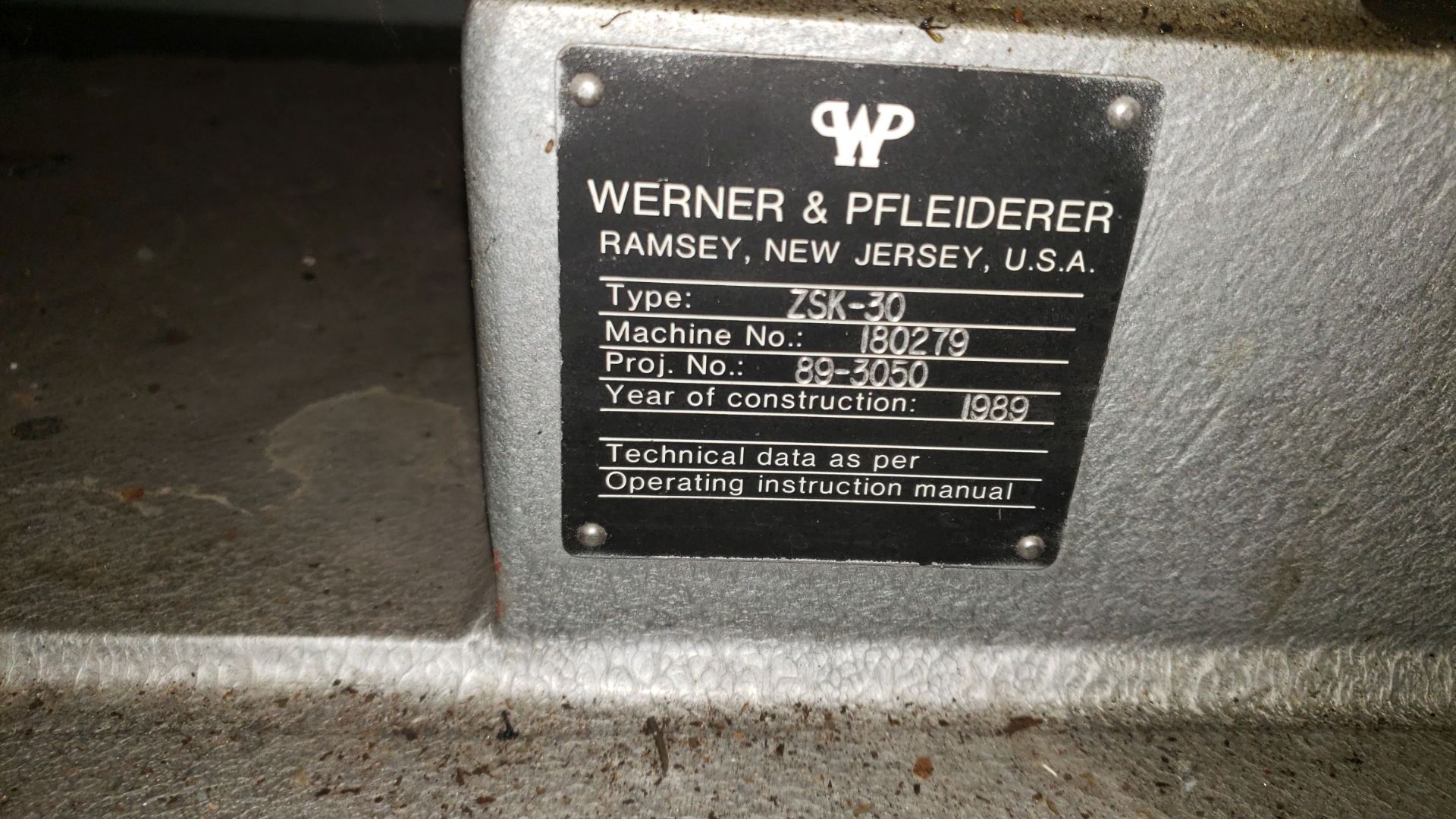 Werner & Pfleiderer twin screw extruder, 24:1 L/D - Image 8 of 11