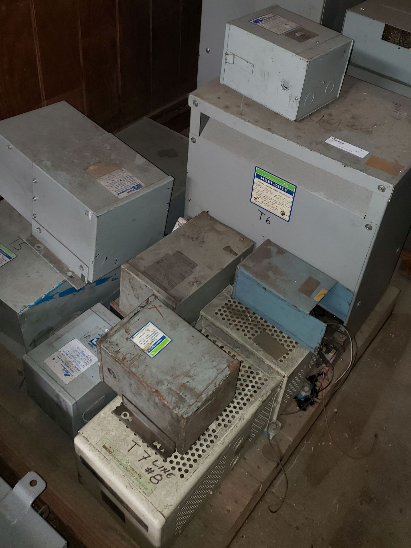 (1) Lot of Small Transformers, plus 30 kVA unit - Image 11 of 11