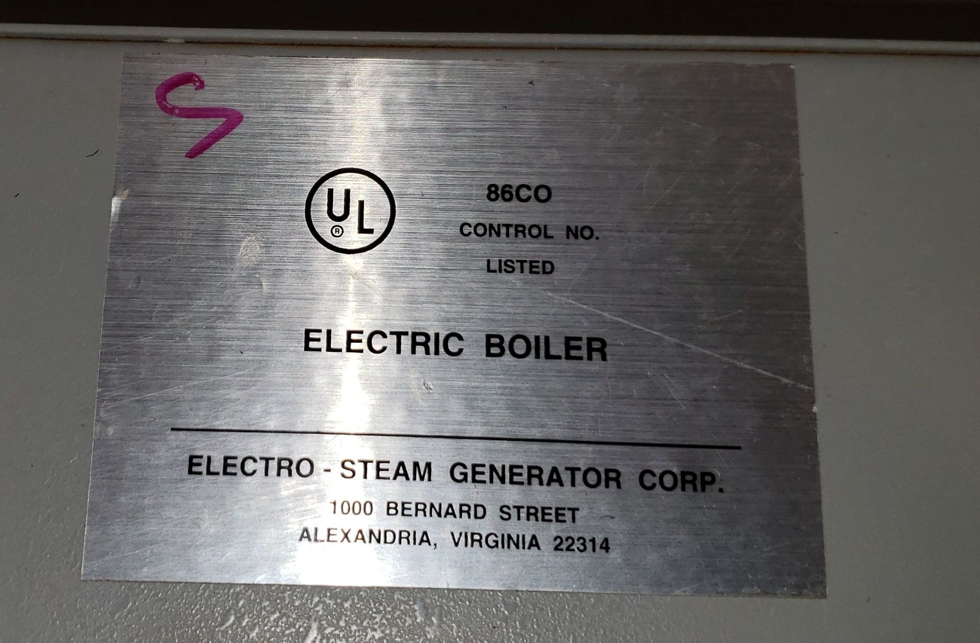 UNUSED STAINLESS STEEL ELECTRO-STEAM GENERATOR CORP ELECTRIC BOILER Model LB-60 Serial #37114 6HP - Image 12 of 14