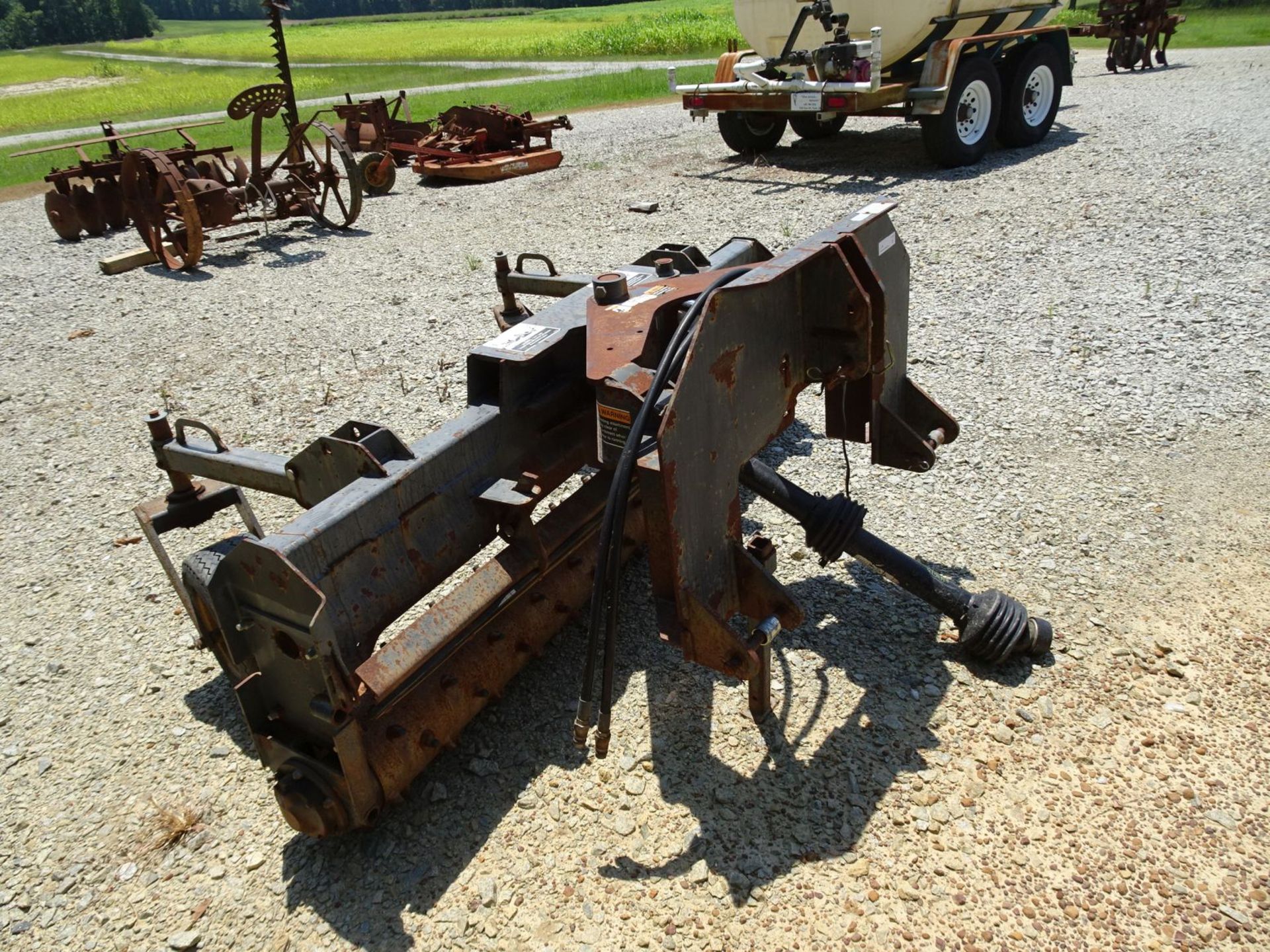 2003 FFC Attachments Model LAF5676-0000 56" PTO Driven Harley Rake With Catagory 1 or 2 3-Point - Image 3 of 6