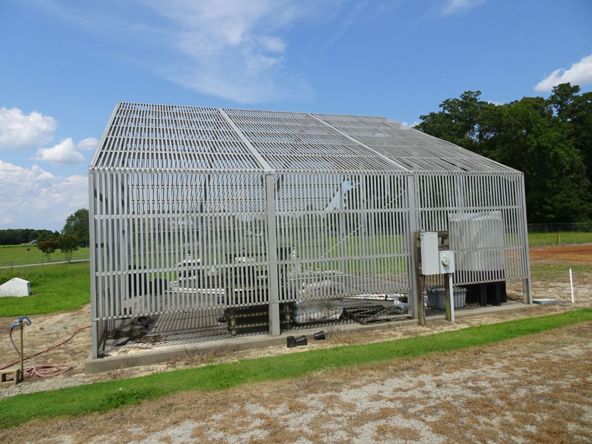 Aluminium Frame 50% Slatted Shade House 30' x 40' approx dimensions - Image 6 of 10