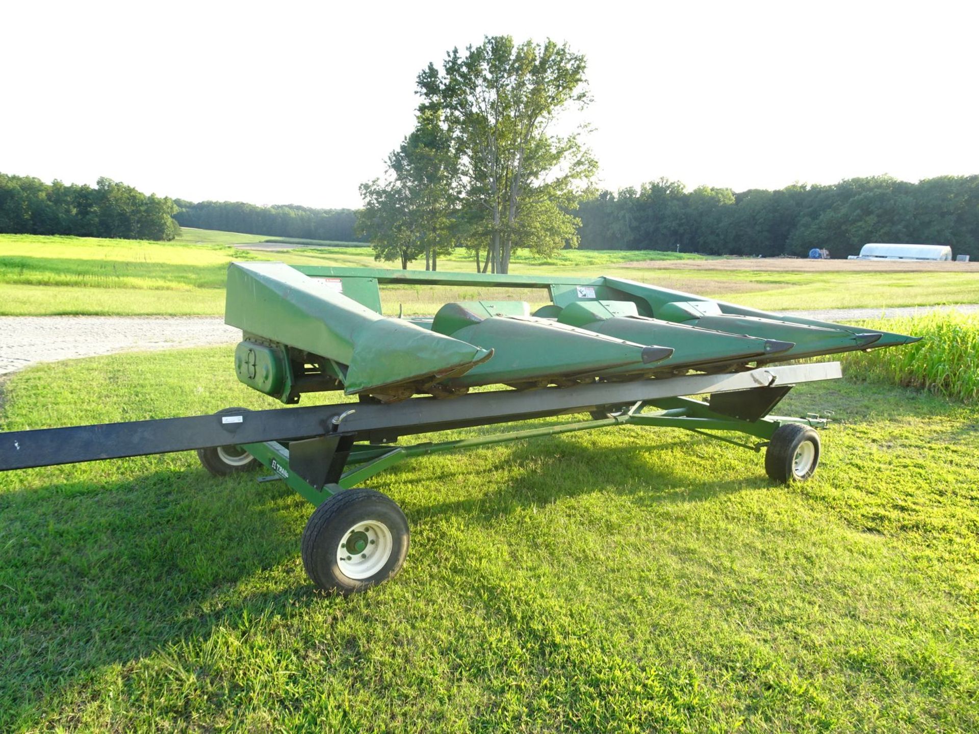 E-Z Trail Inc Model 680 30' Adjustable Length Head Trailer sn 680E111409Z 2676 Note Trailer Only - Image 8 of 8