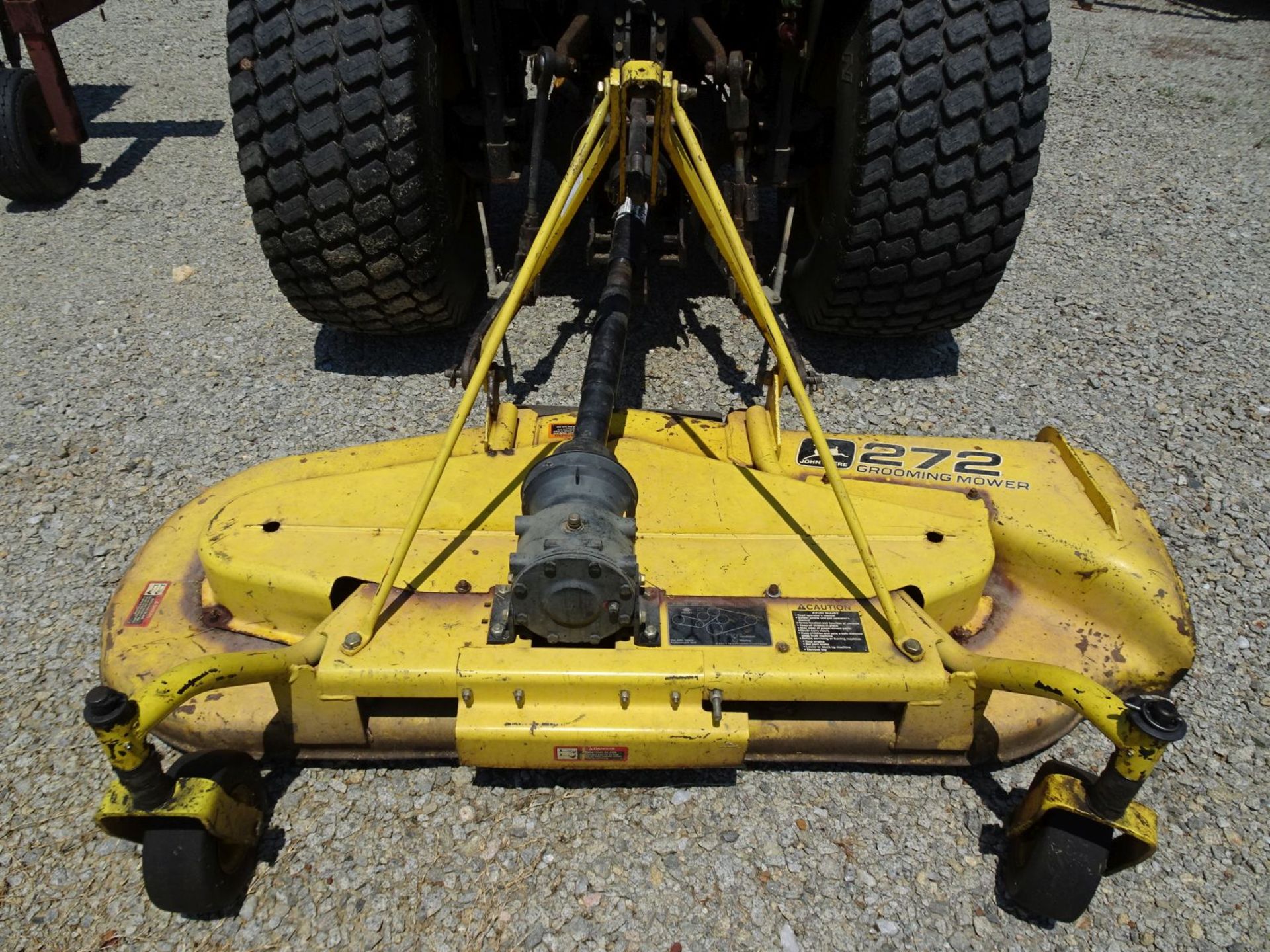 John Deere Model 272 y72" Grooming / Finish Mower Class 1 3 Point Hitch and PTO Drive Shaft