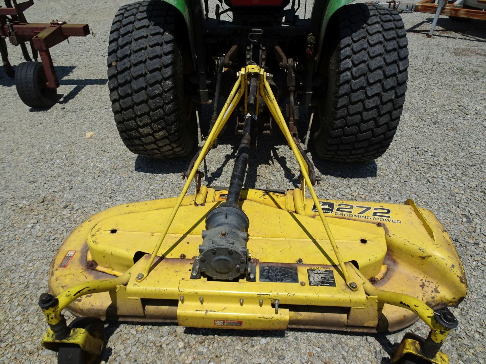John Deere Model 272 y72" Grooming / Finish Mower Class 1 3 Point Hitch and PTO Drive Shaft - Image 8 of 10