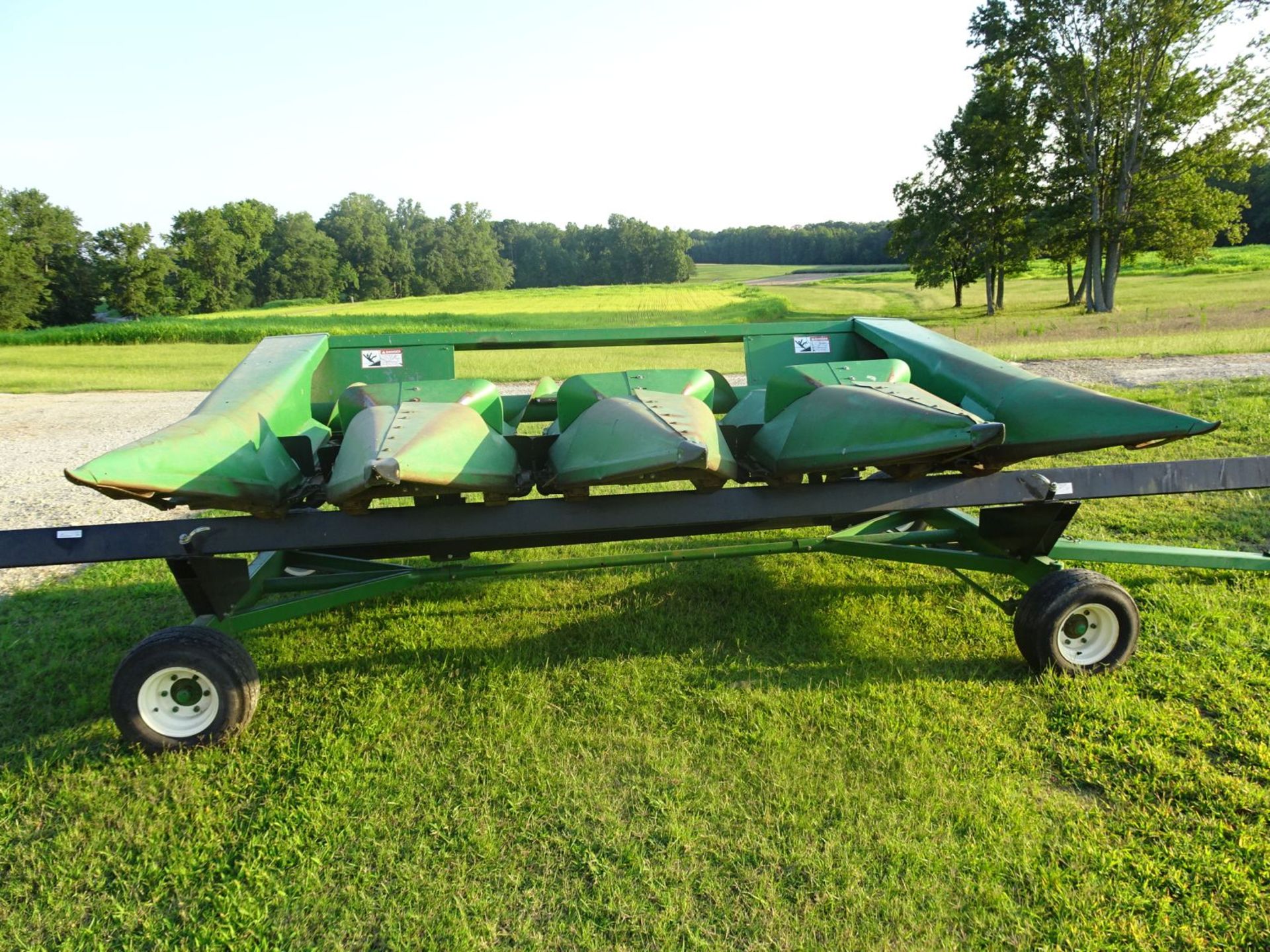 E-Z Trail Inc Model 680 30' Adjustable Length Head Trailer sn 680E111409Z 2676 Note Trailer Only - Image 7 of 8