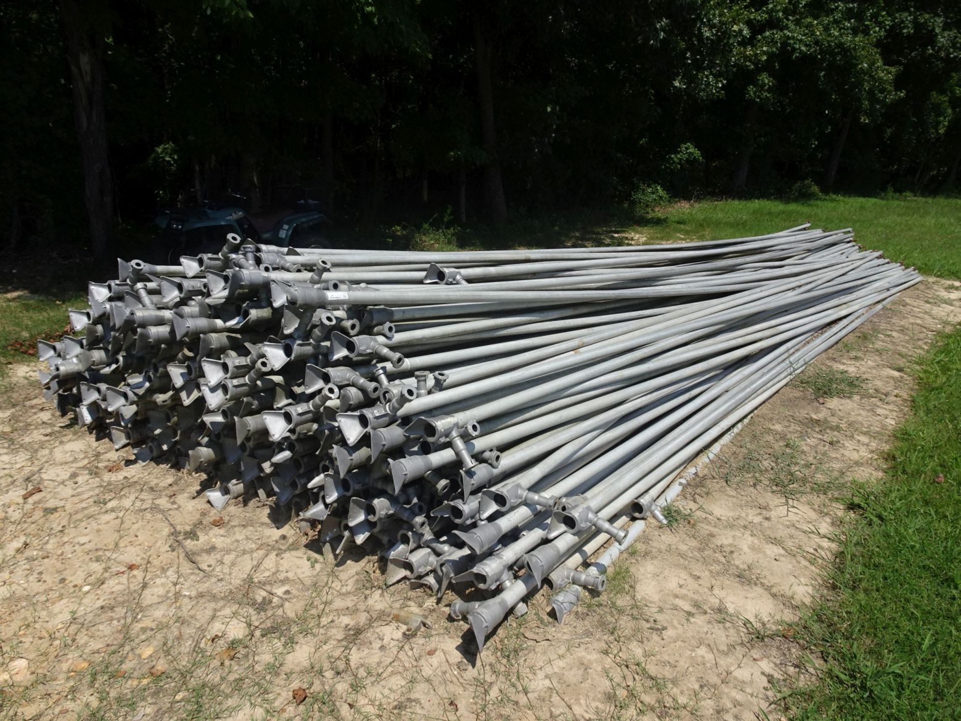 Large Qty of 30' Long Rainway Quick Connect 2" Diameter Irrigation Pipes - Image 6 of 7