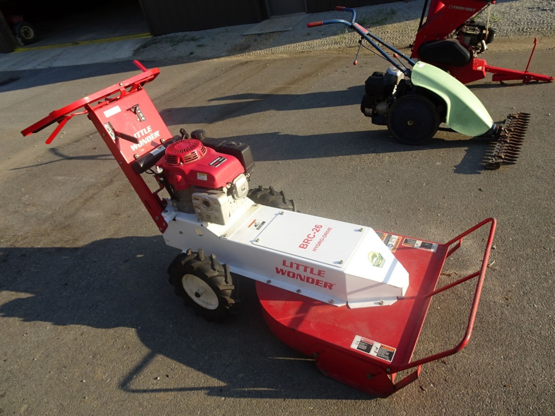 2013 Schiller Industries "Little Wonder" BRC-26 26" Brush Mower With Honda GXV390 Motor sn 5126-22-