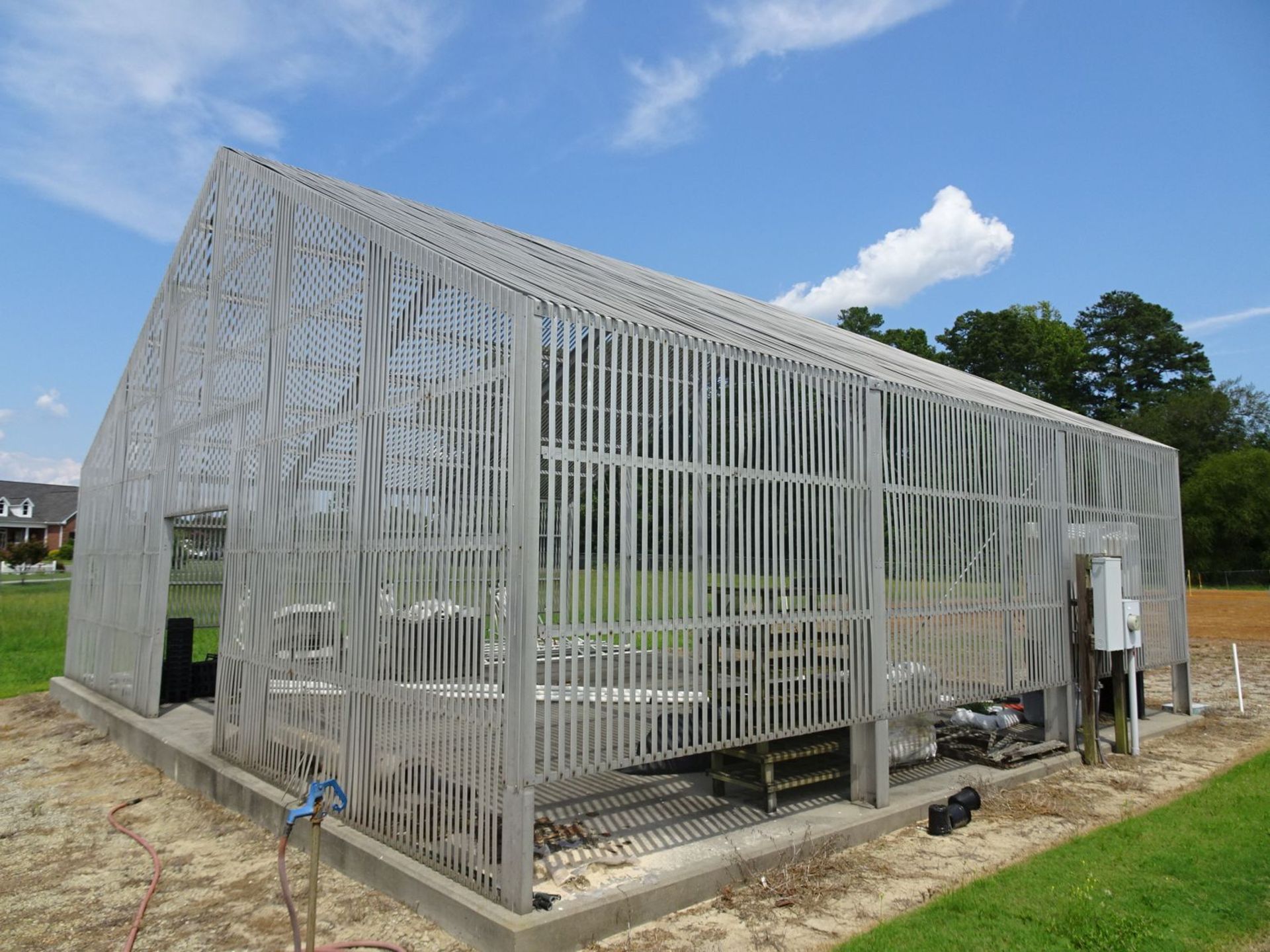 Aluminium Frame 50% Slatted Shade House 30' x 40' approx dimensions - Image 5 of 10