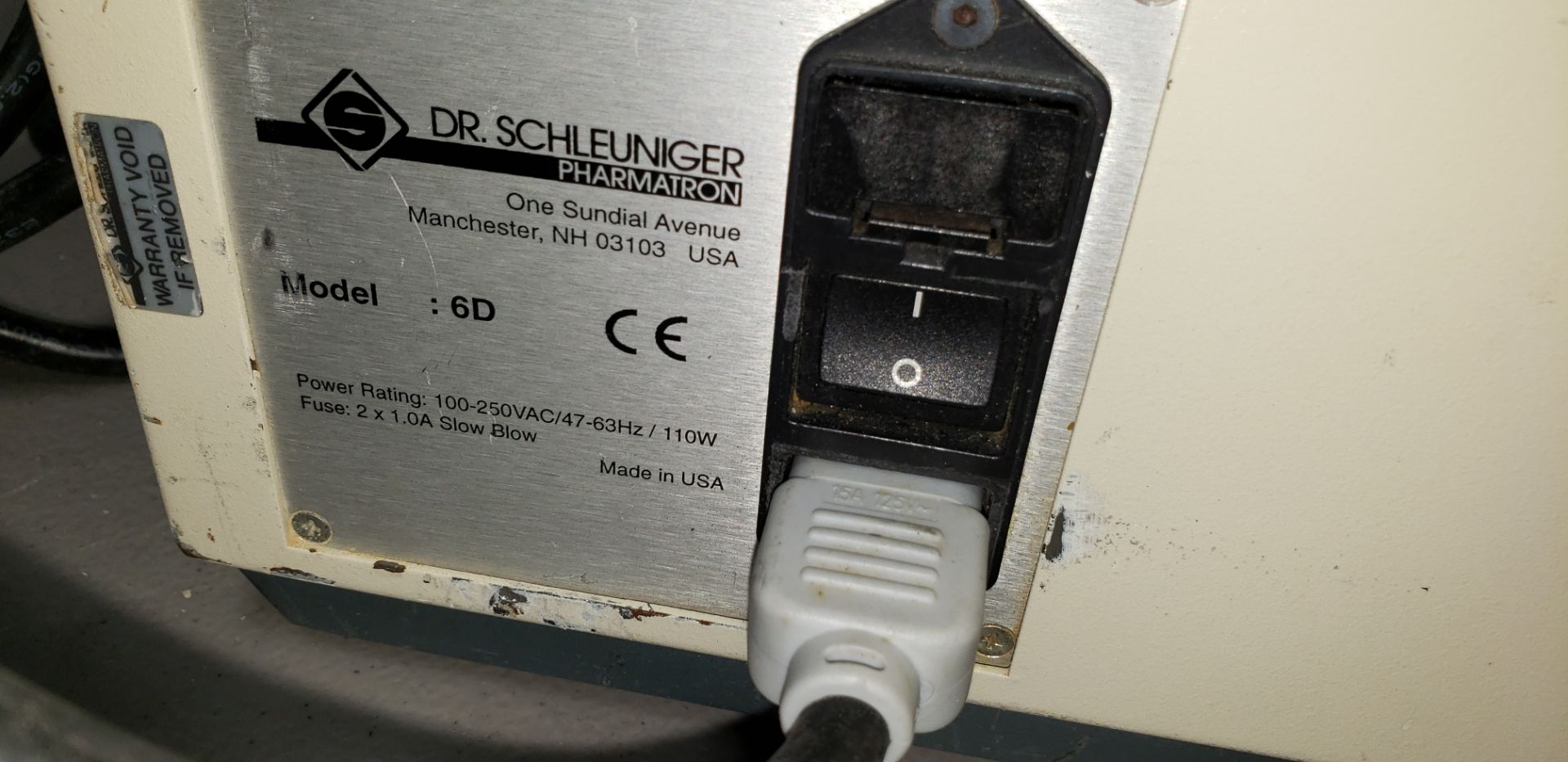 Dr. Schleuniger Model 6D Tablet hardness tester - Image 5 of 5