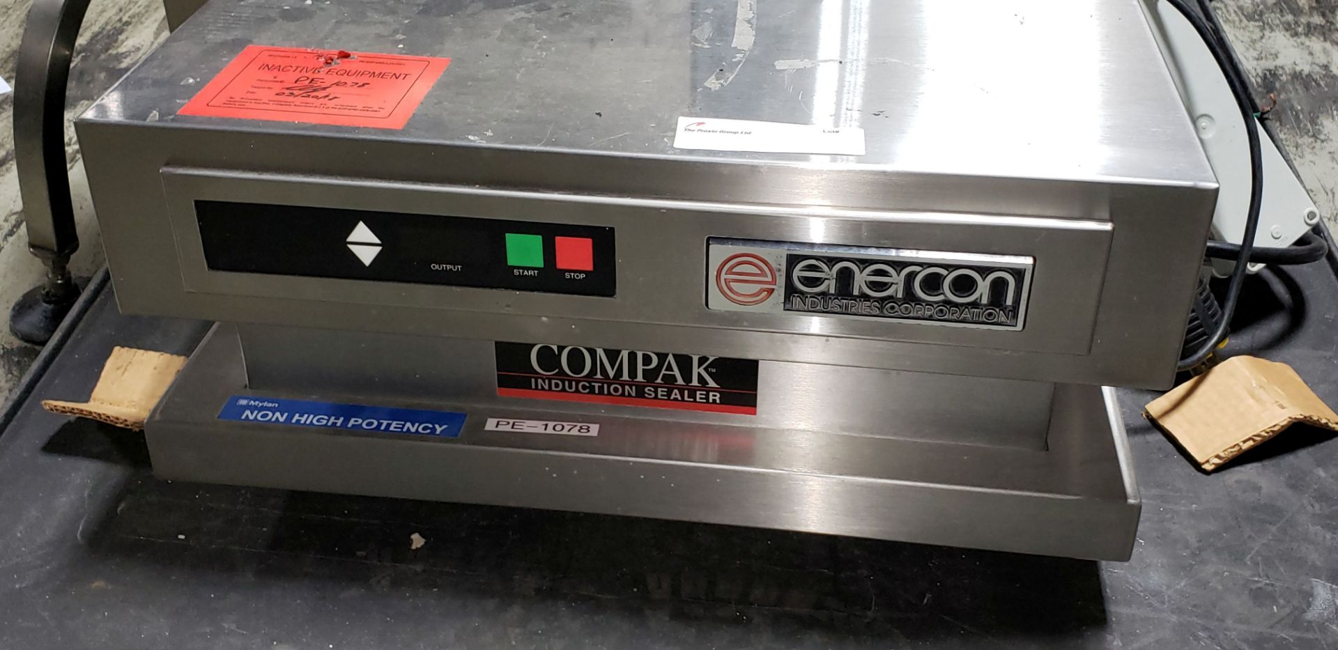 Enercon induction sealer, model Compak, with water system - Image 2 of 7