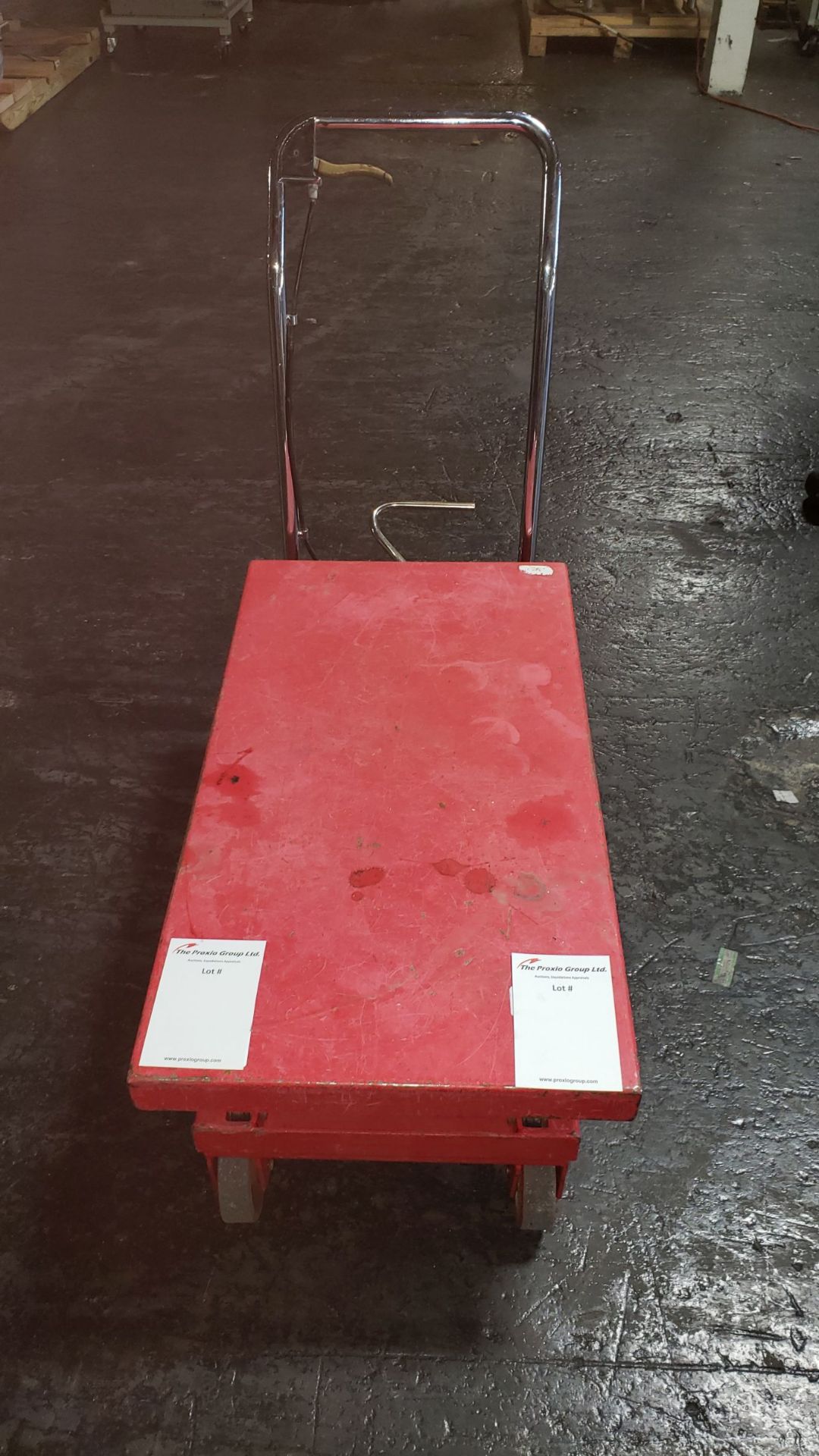 20" x 36" Doverco Lift Table, C/S