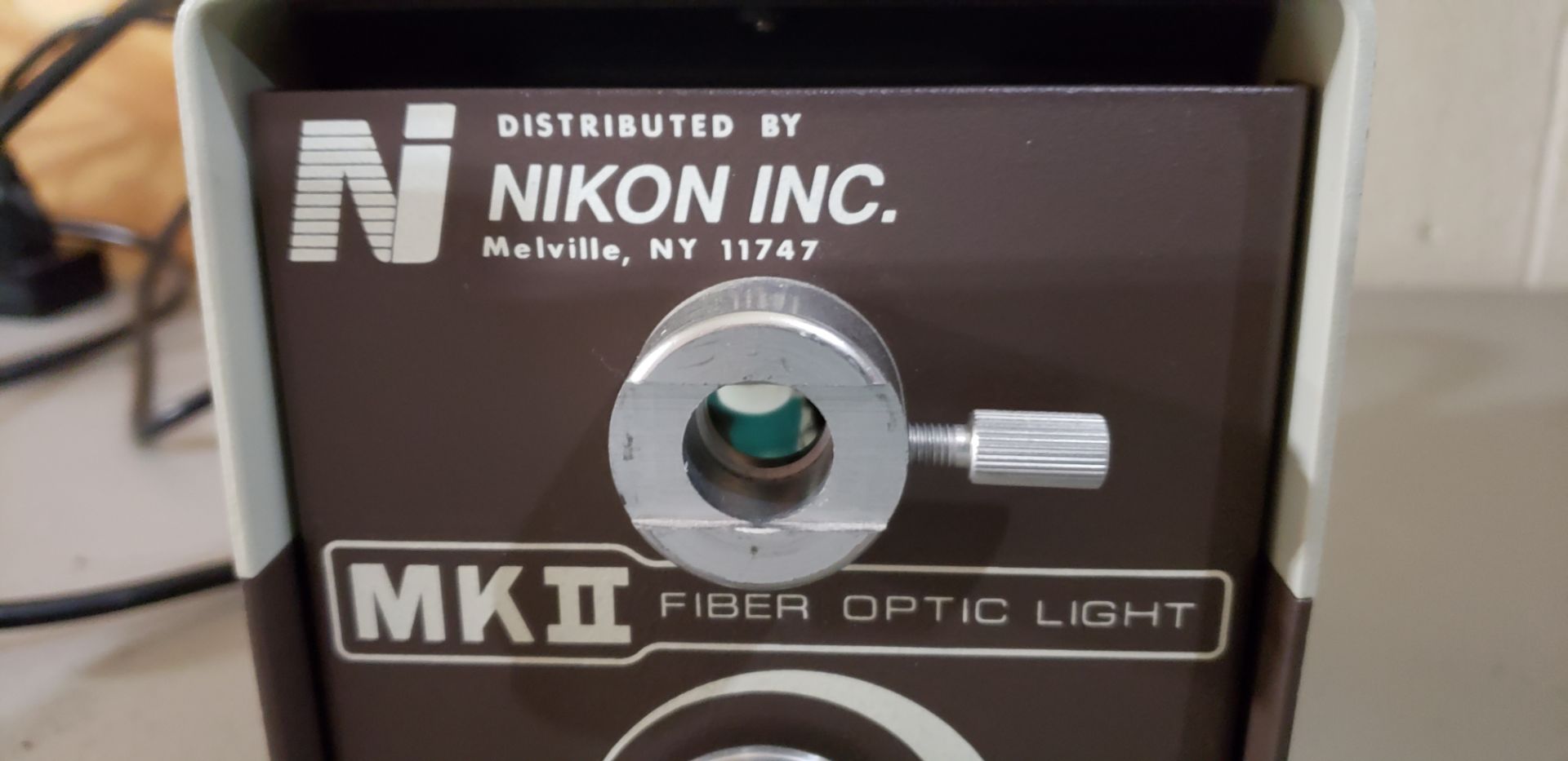 Nikon Light Source, model MKII, fiberoptic light. - Image 4 of 5