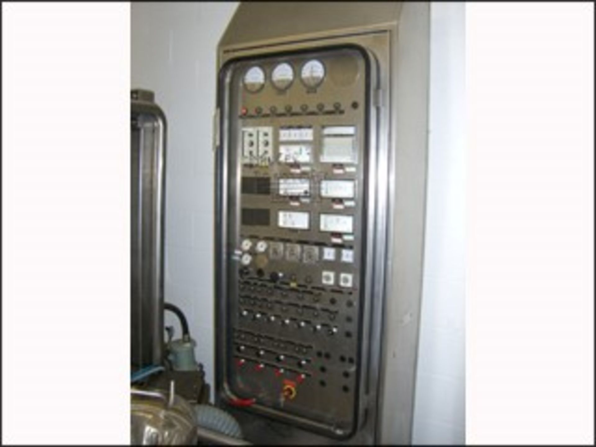 Glatt GPCG 5 Fluid Bed Dryer Granulator, all stainless steel construction including side rails, - Image 10 of 23