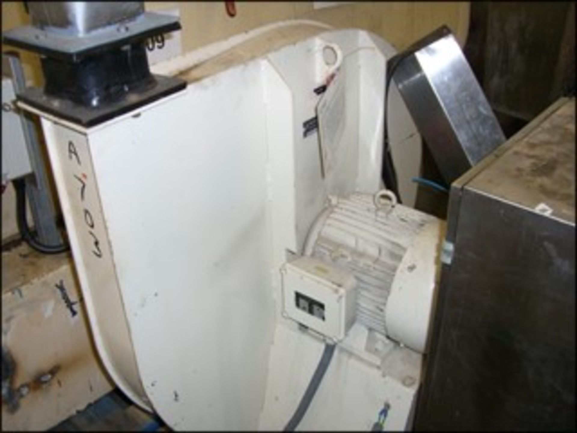 Glatt GPCG 5 Fluid Bed Dryer Granulator, all stainless steel construction including side rails, - Image 5 of 23
