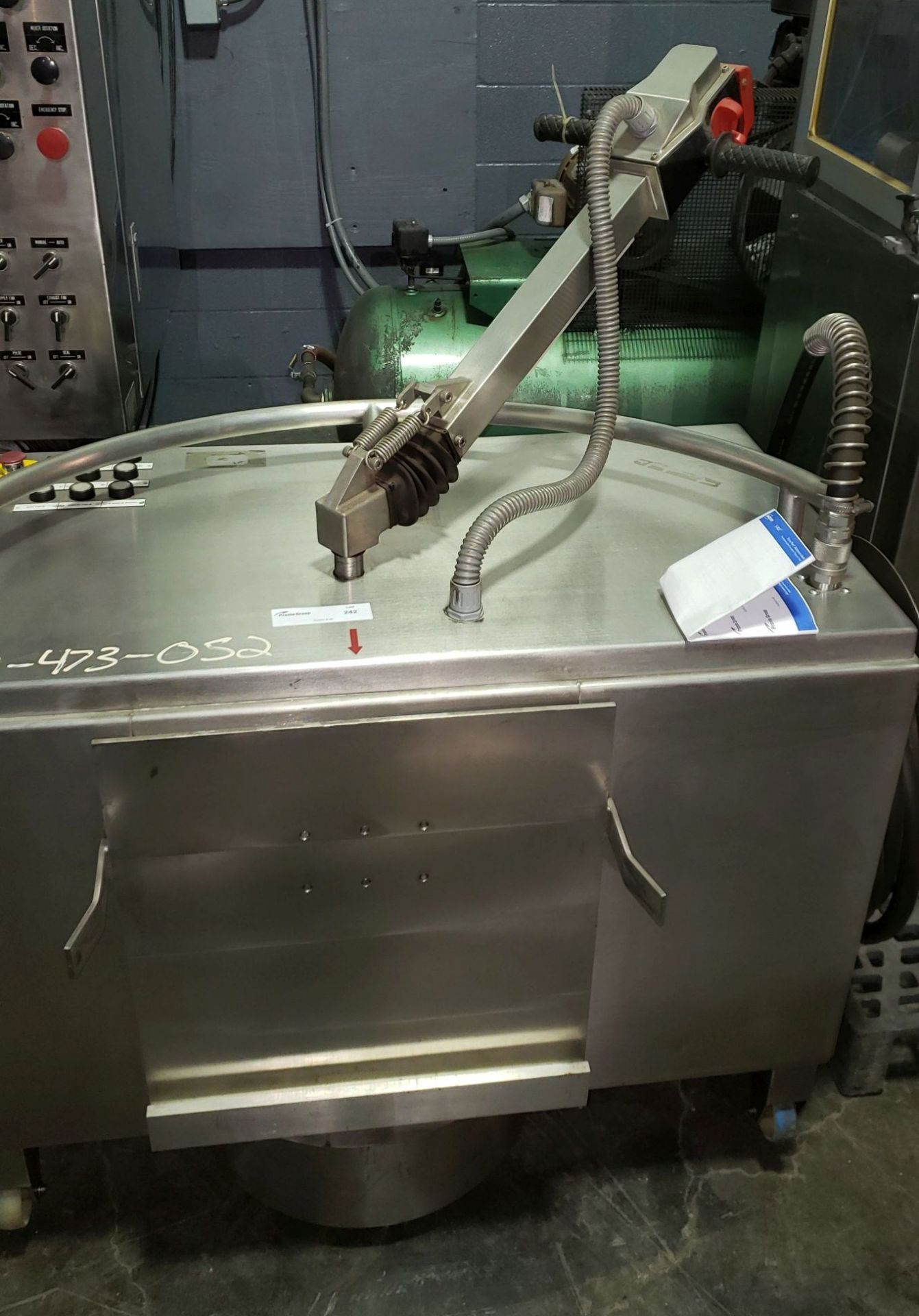 Glatt BMP 1000 Bowl Handler all stainless steel construction. - Image 3 of 5