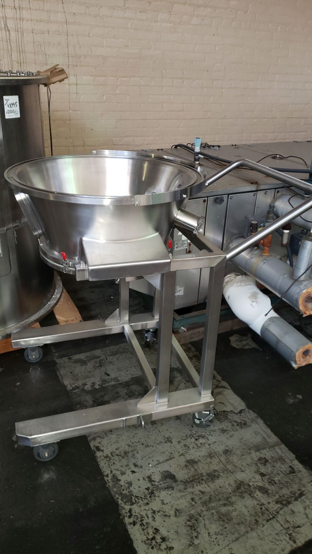 O'hara fluid bed dryer granulator, model FBDG 30, 316L stainless steel construction, 35kg working - Image 14 of 22