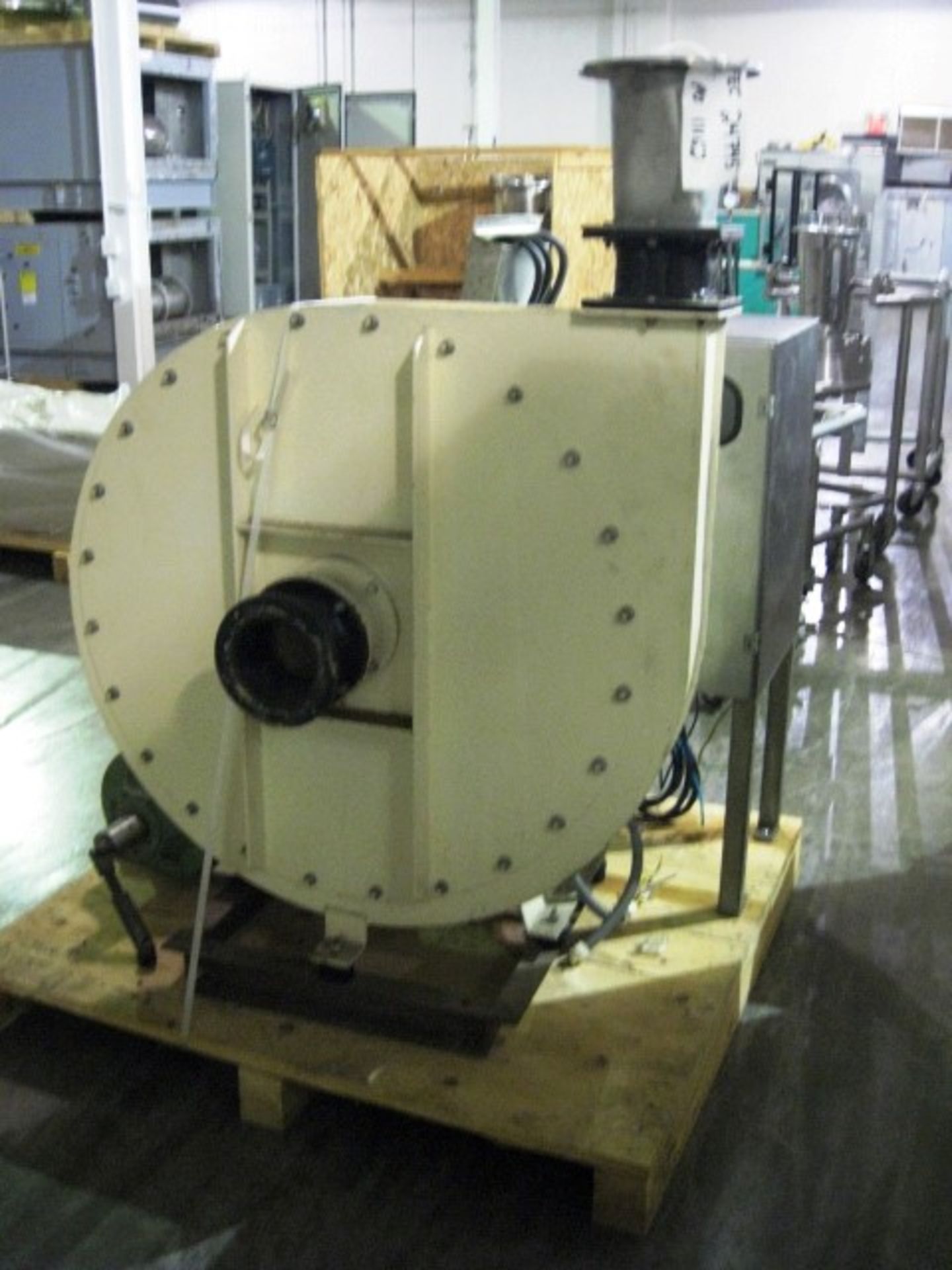 Glatt GPCG 5 Fluid Bed Dryer Granulator, all stainless steel construction including side rails, - Image 23 of 23