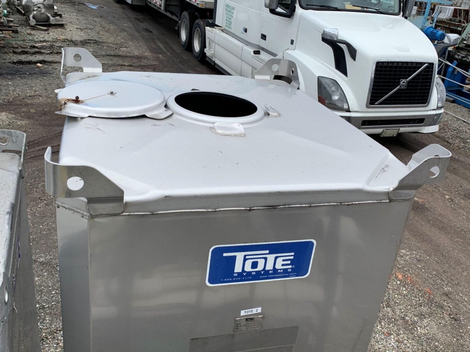 90 Cu Ft Tote Systems Tote Bin, S/S - Image 5 of 5